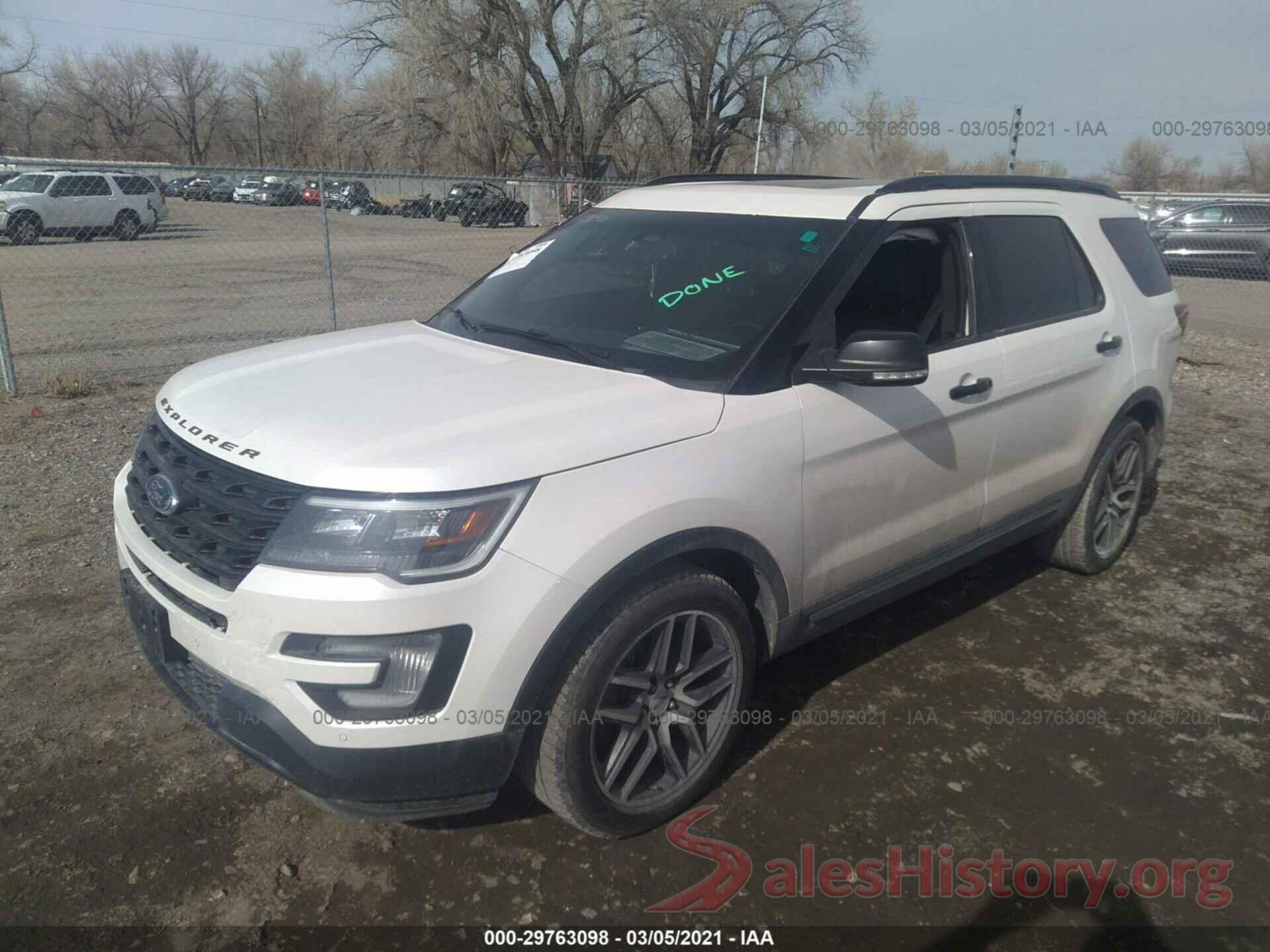 1FM5K8GT6GGC74671 2016 FORD EXPLORER