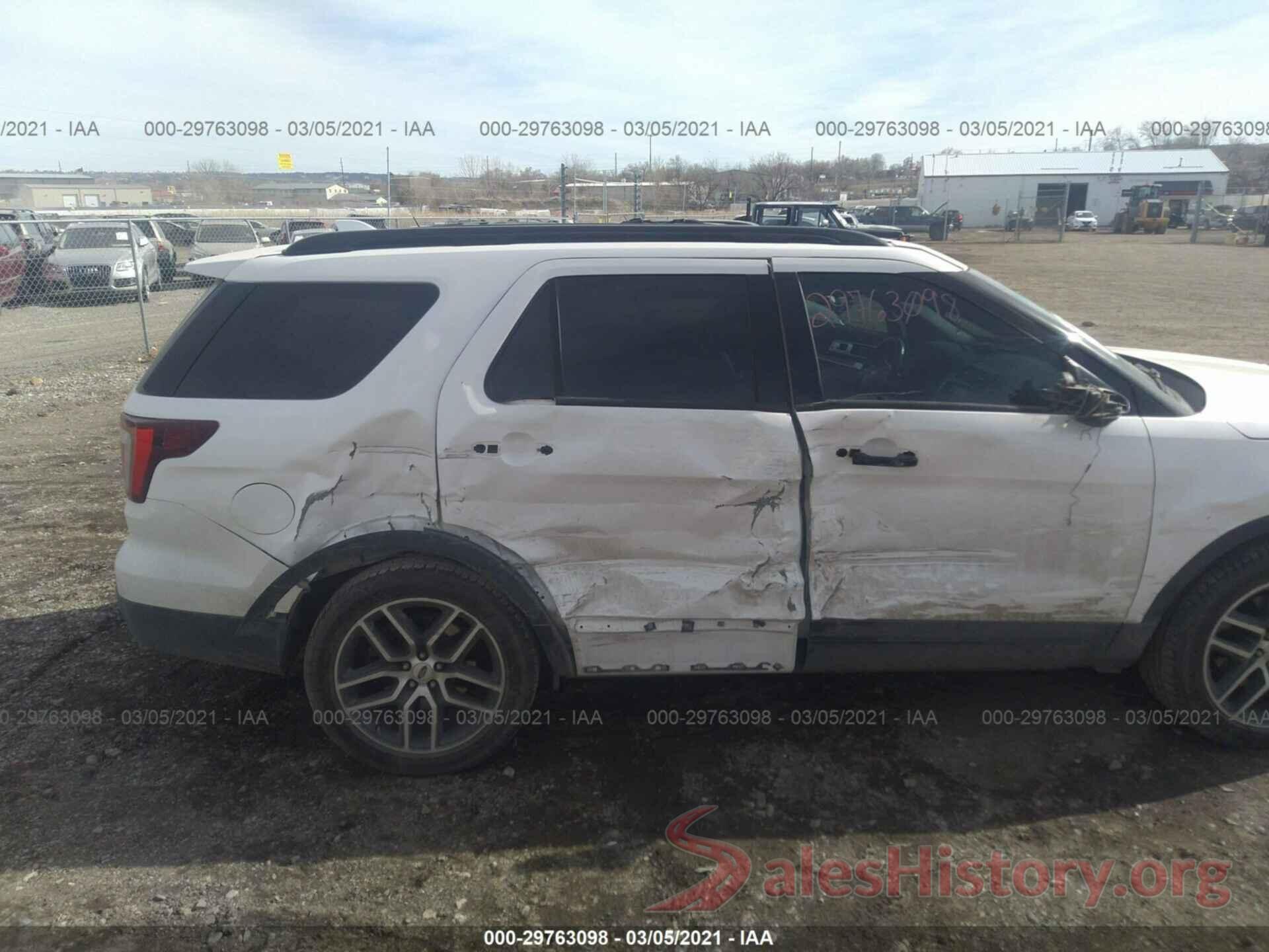 1FM5K8GT6GGC74671 2016 FORD EXPLORER