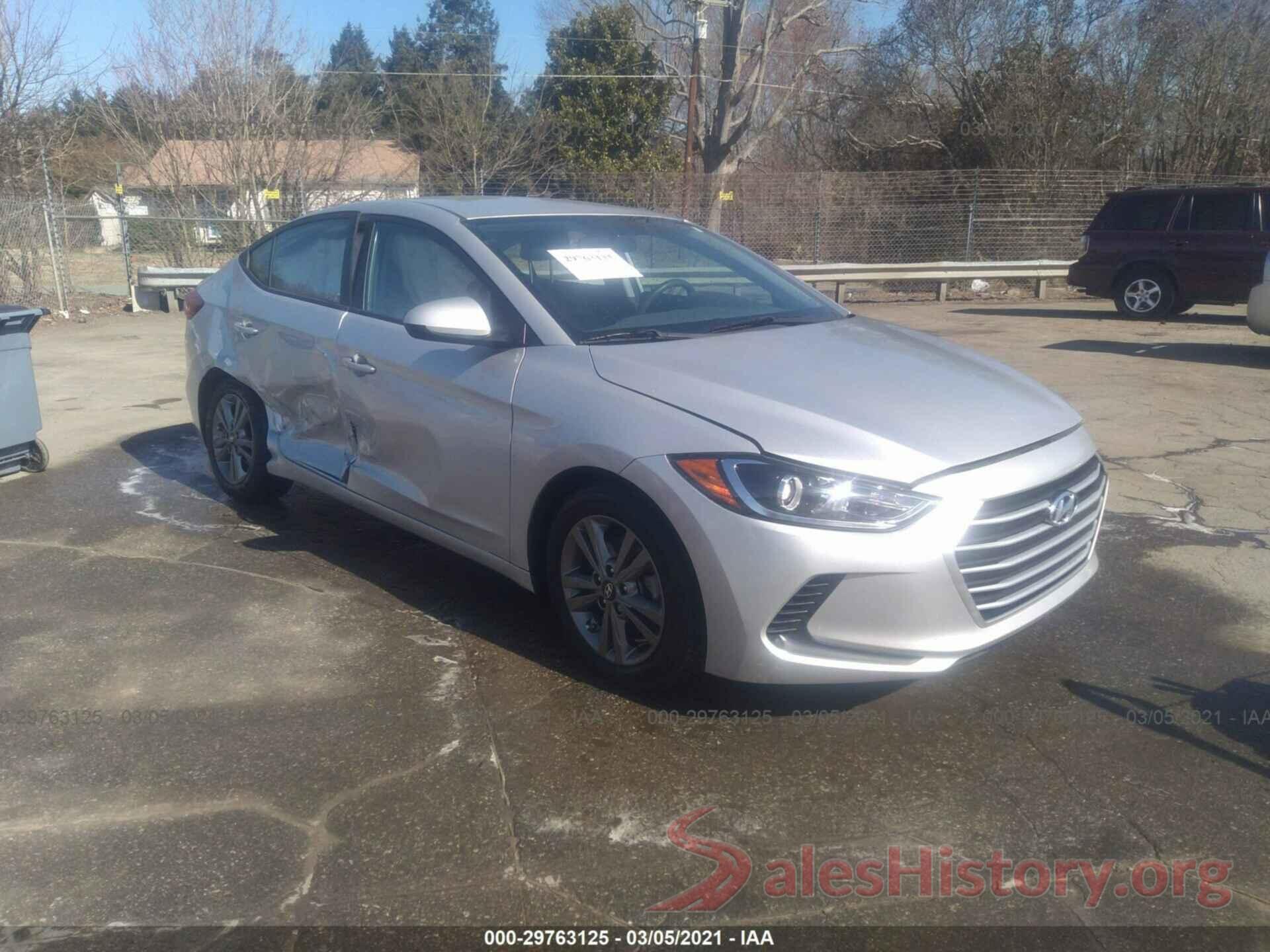 5NPD84LF7JH250454 2018 HYUNDAI ELANTRA