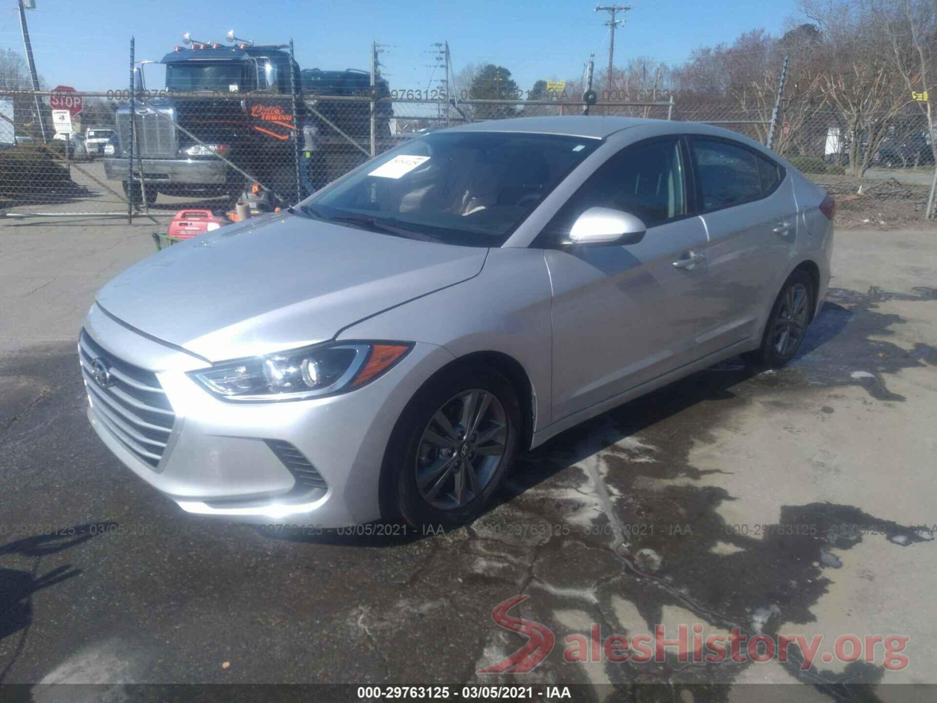 5NPD84LF7JH250454 2018 HYUNDAI ELANTRA