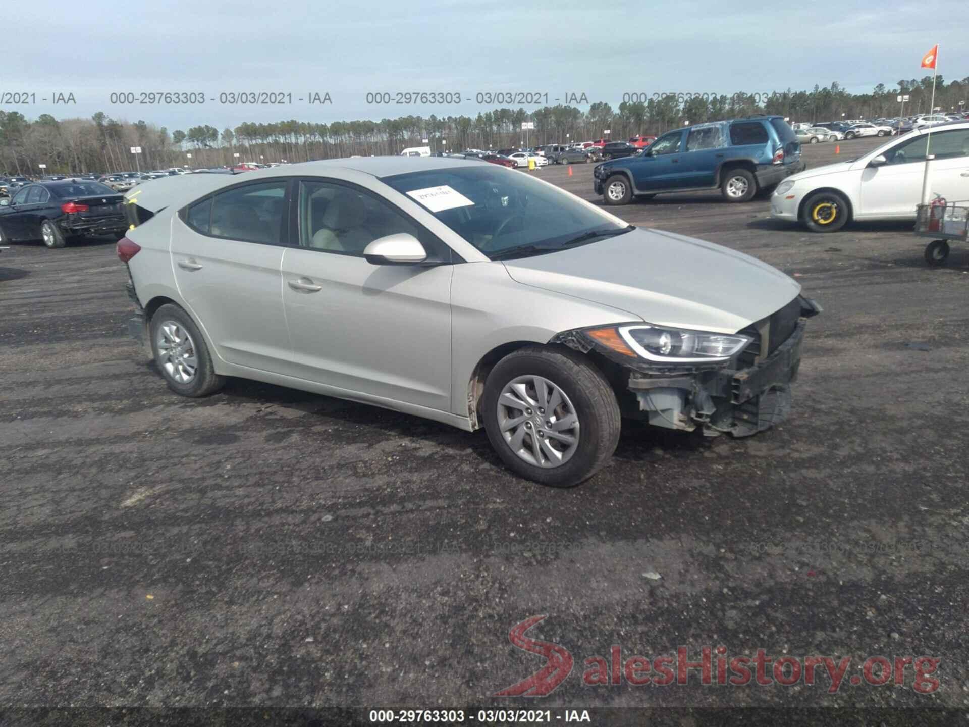 KMHD74LF5HU110109 2017 HYUNDAI ELANTRA