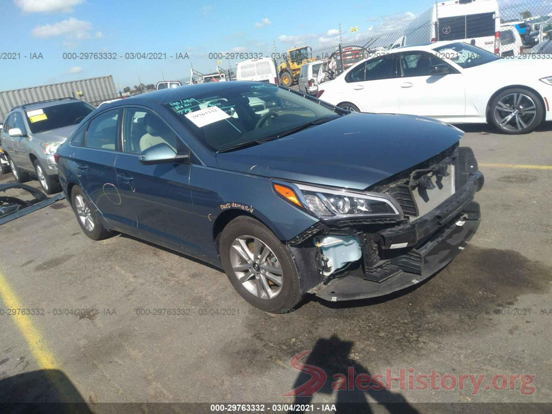 5NPE24AF8HH531570 2017 HYUNDAI SONATA