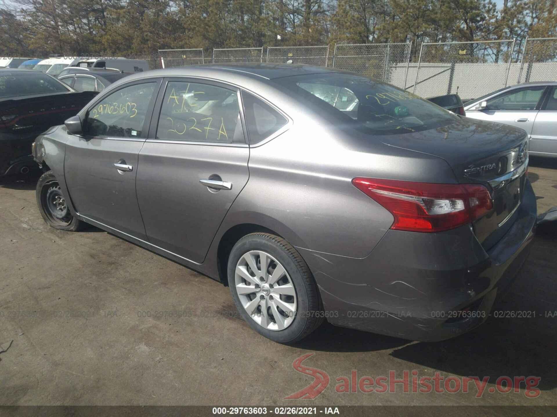 3N1AB7AP9KY240808 2019 NISSAN SENTRA