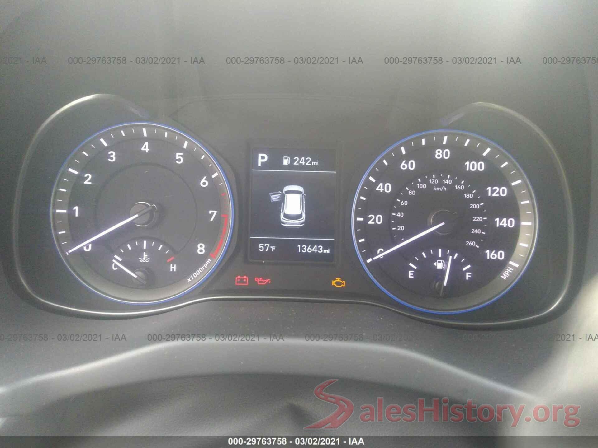 KM8K12AA7LU470432 2020 HYUNDAI KONA