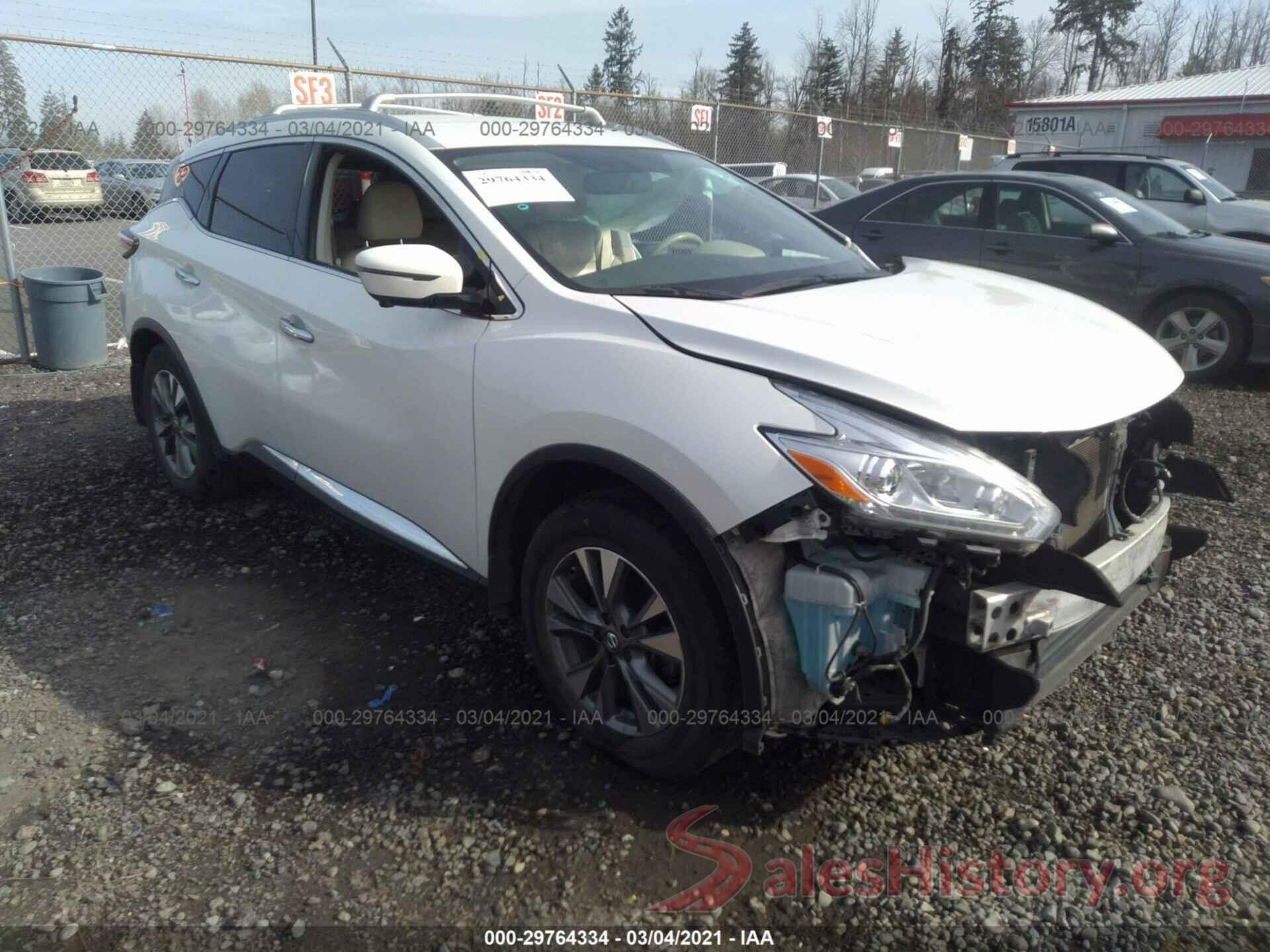 5N1AZ2MH0GN156411 2016 NISSAN MURANO