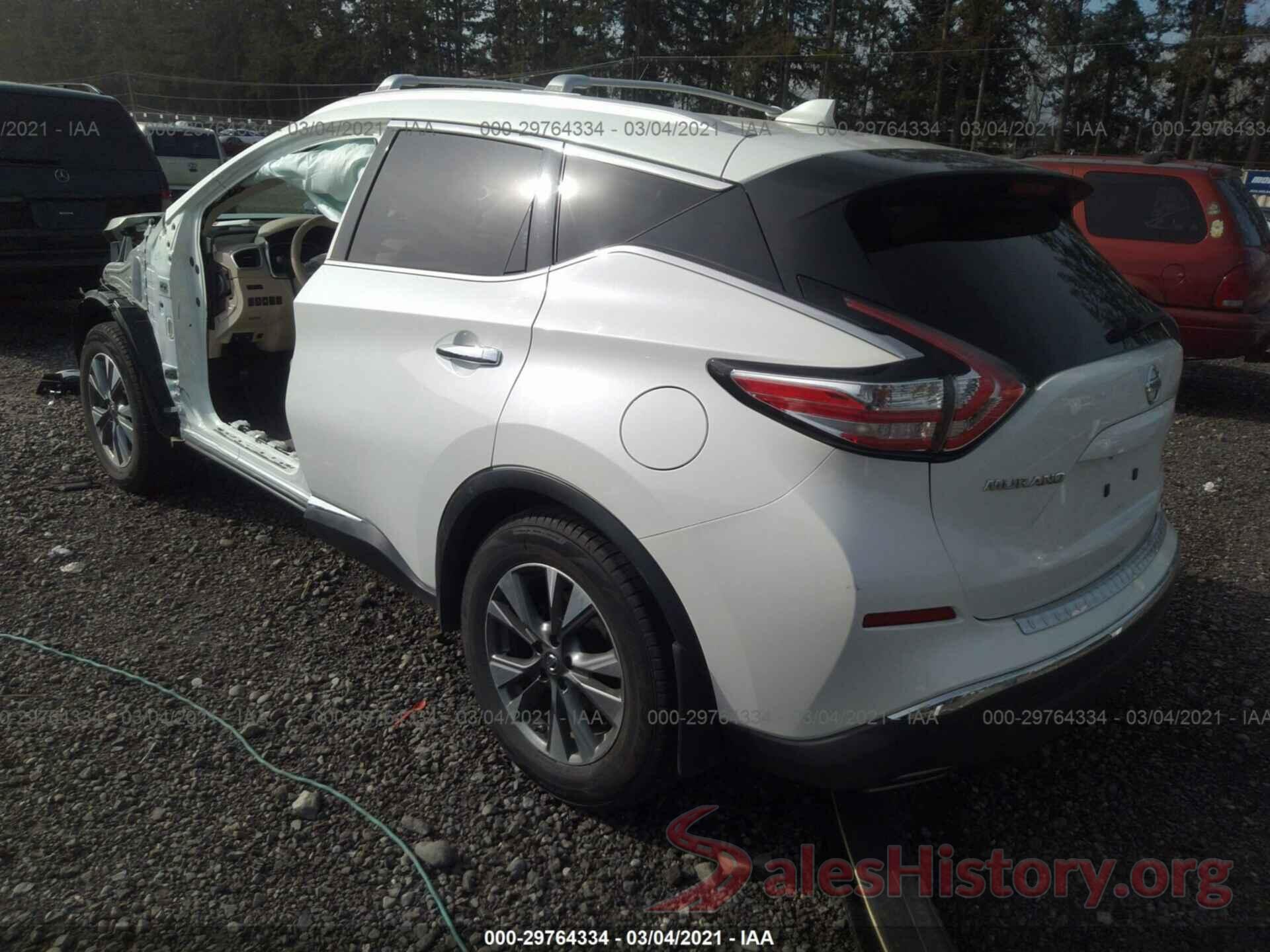 5N1AZ2MH0GN156411 2016 NISSAN MURANO