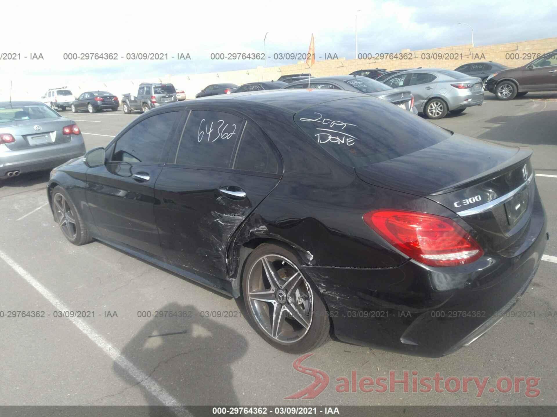 WDDWF4JB5JR421358 2018 MERCEDES-BENZ C-CLASS