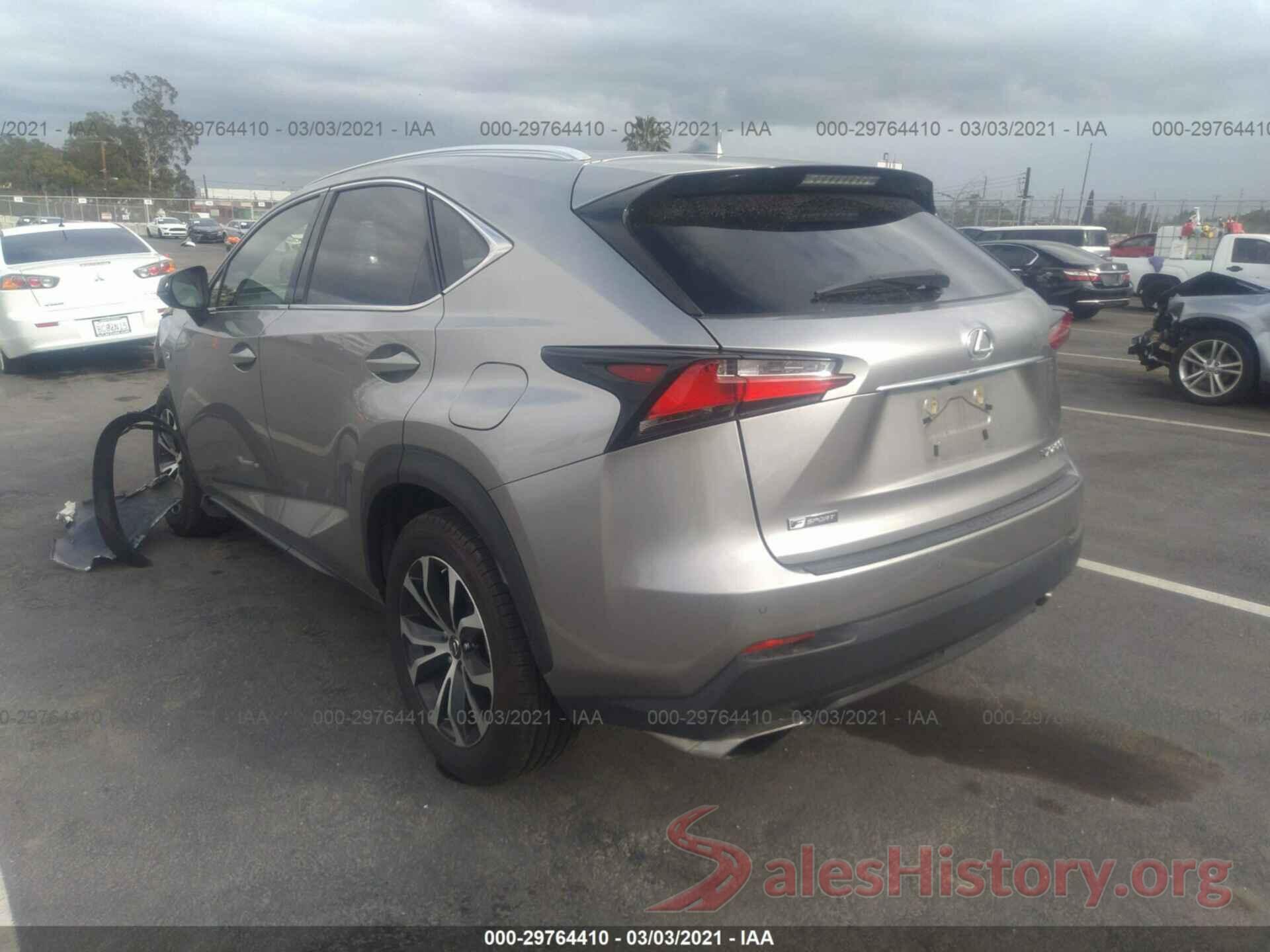 JTJYARBZ1H2062116 2017 LEXUS NX