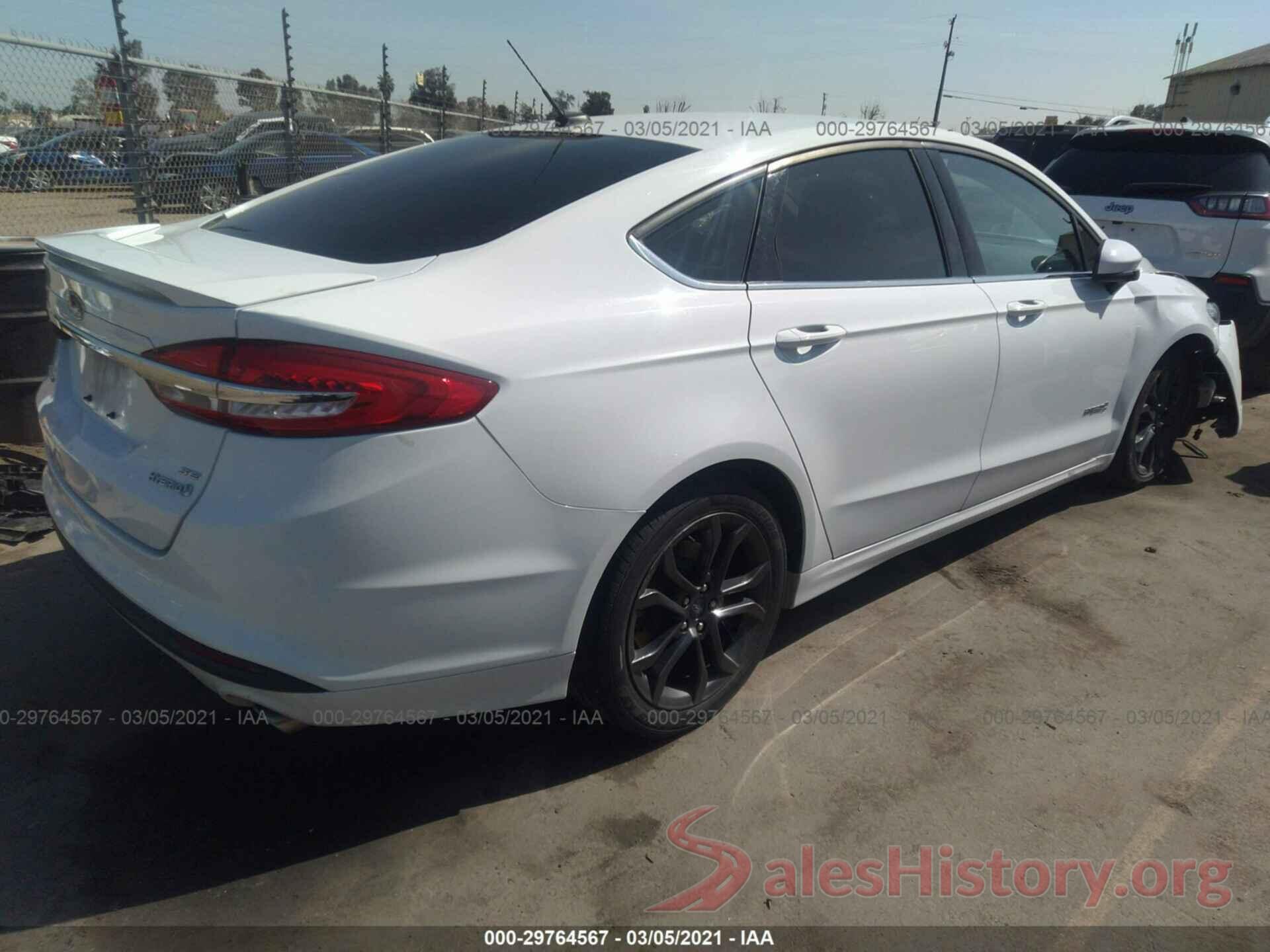 3FA6P0LU6JR269731 2018 FORD FUSION HYBRID