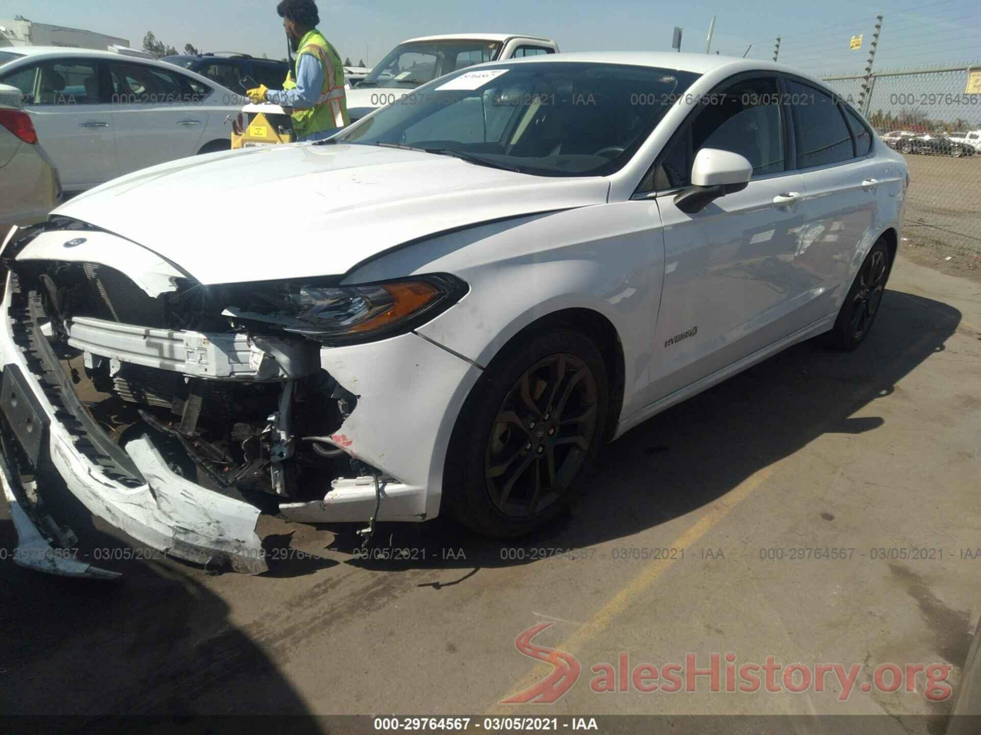 3FA6P0LU6JR269731 2018 FORD FUSION HYBRID