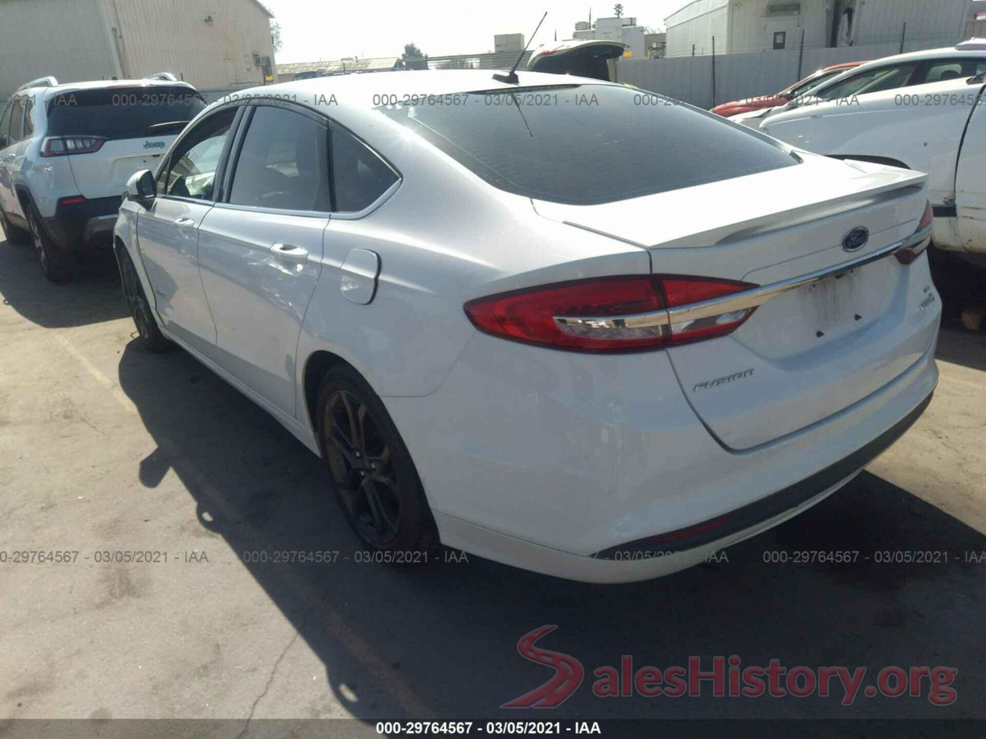 3FA6P0LU6JR269731 2018 FORD FUSION HYBRID