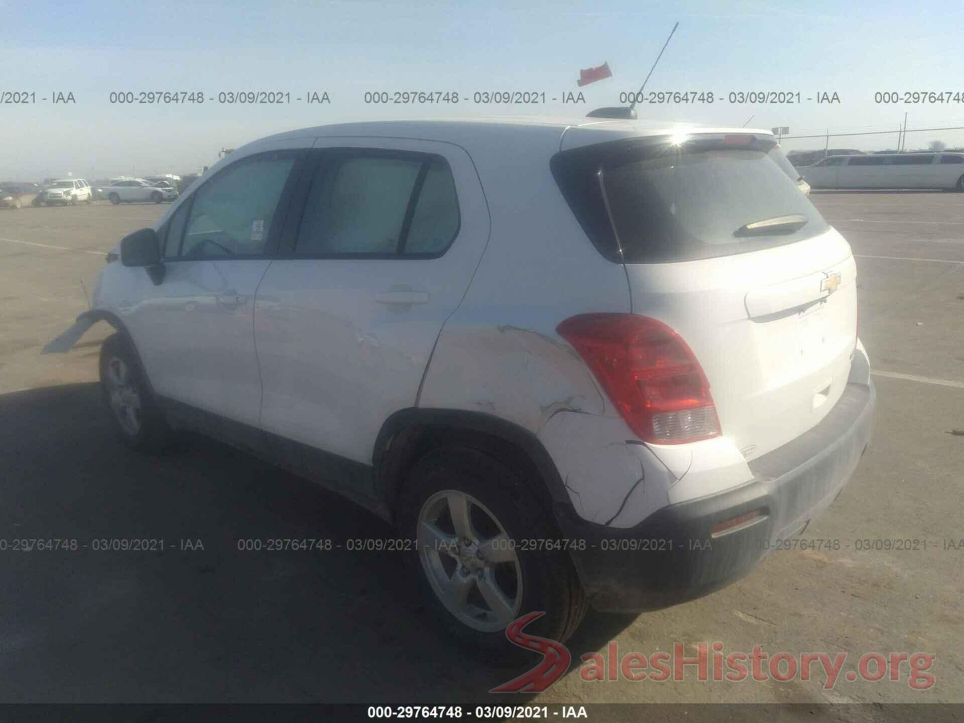 KL7CJNSB7GB758242 2016 CHEVROLET TRAX