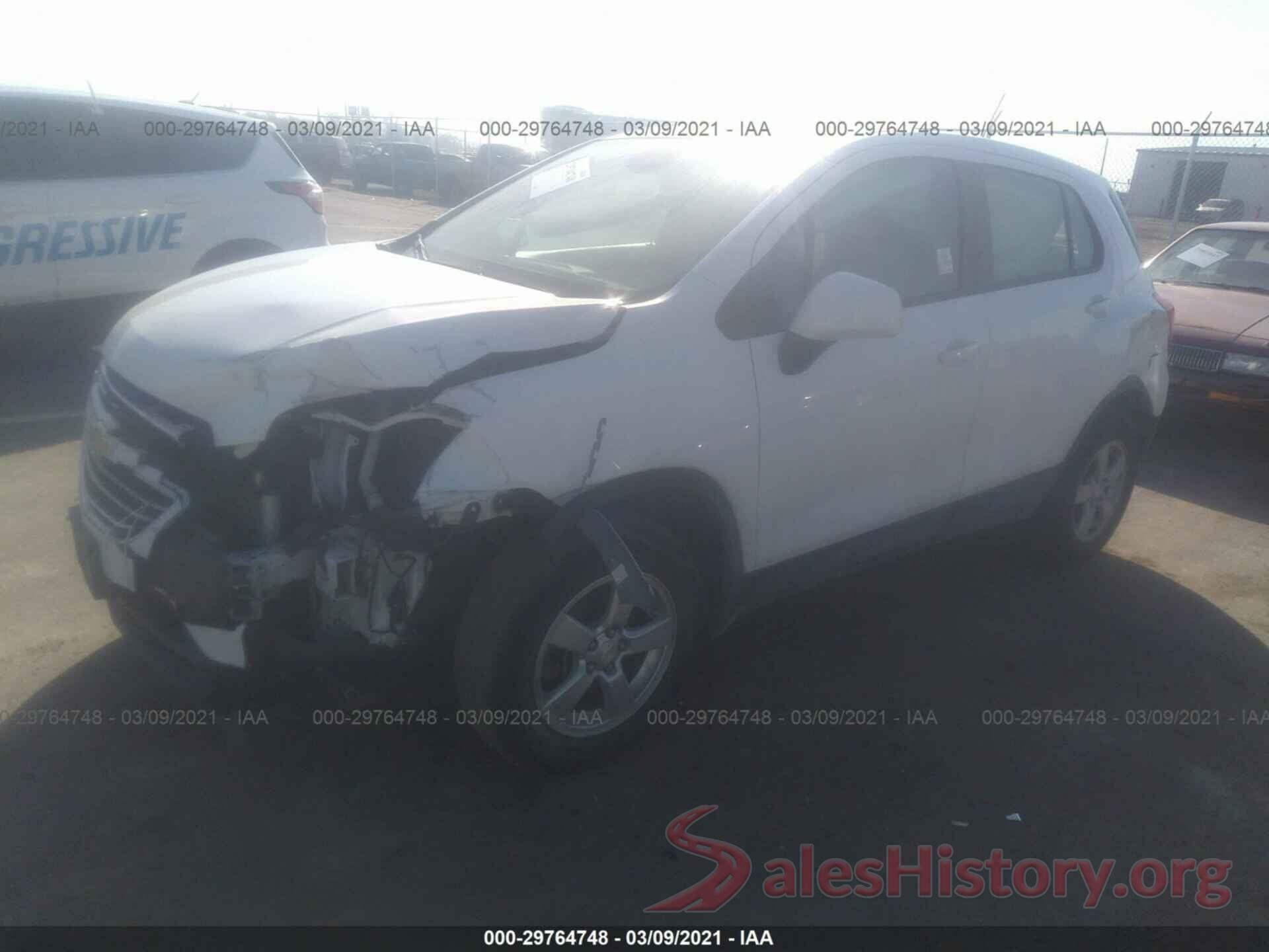 KL7CJNSB7GB758242 2016 CHEVROLET TRAX