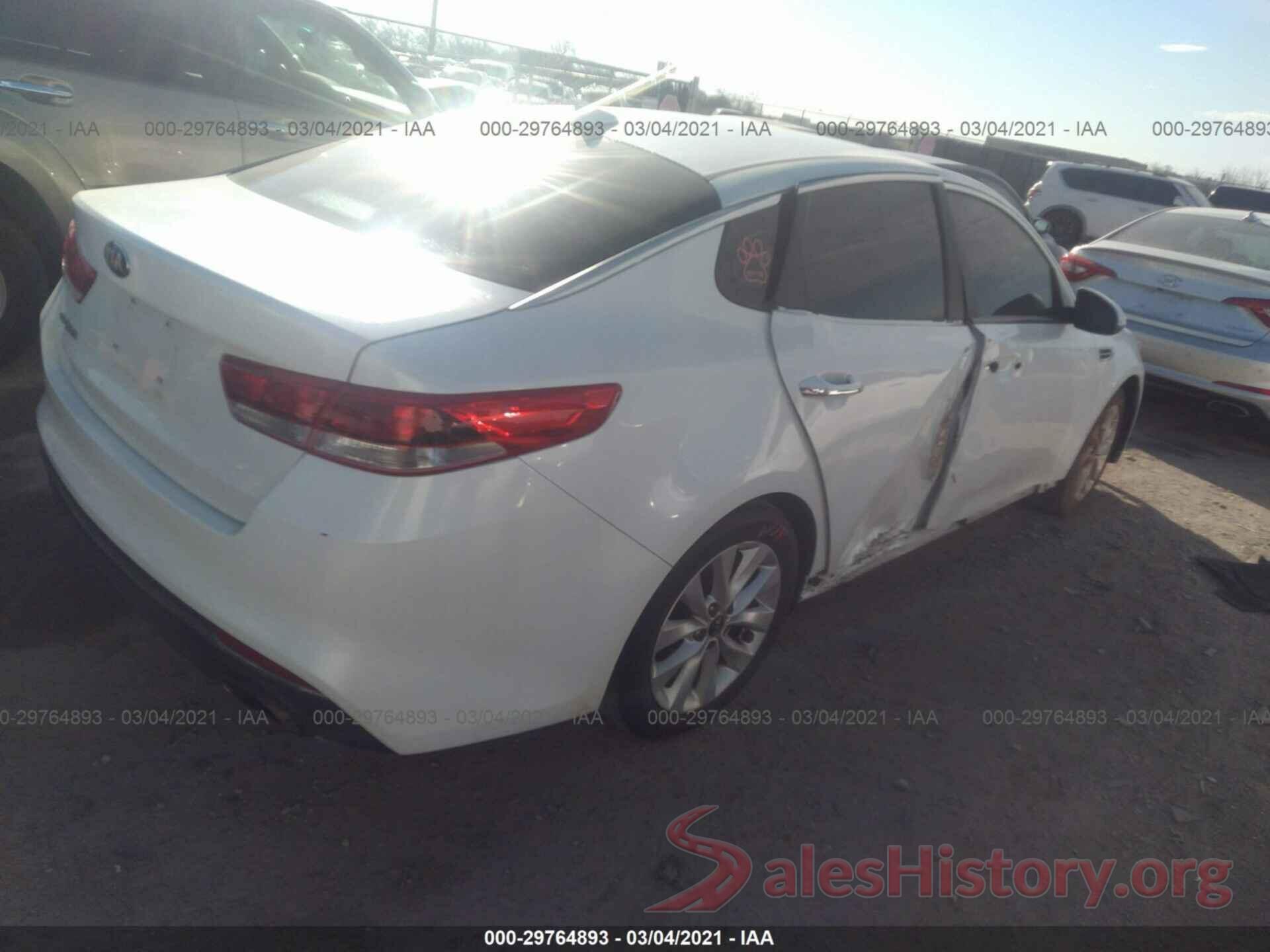 5XXGT4L36GG002346 2016 KIA OPTIMA