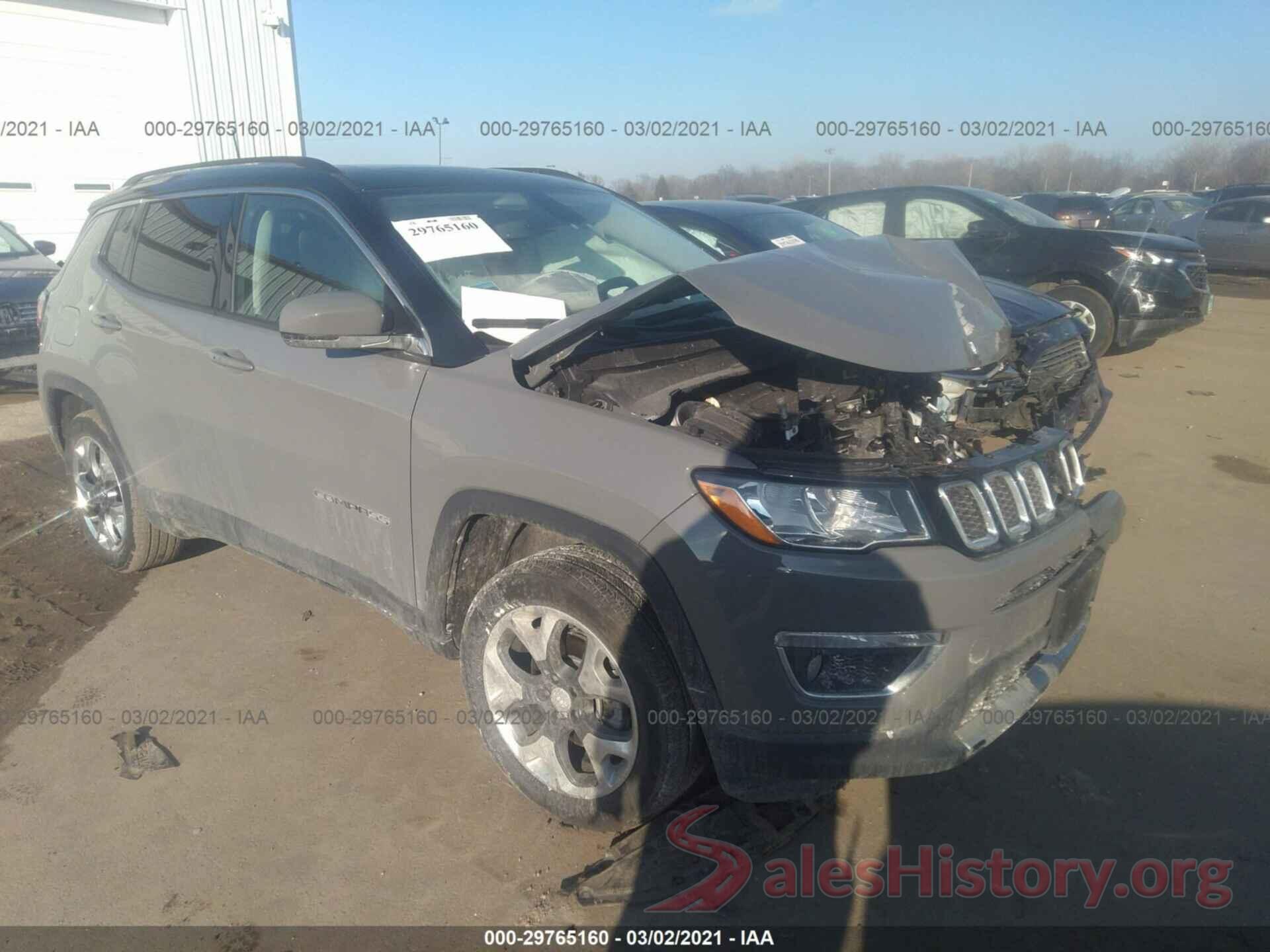 3C4NJDCB3LT258527 2020 JEEP COMPASS