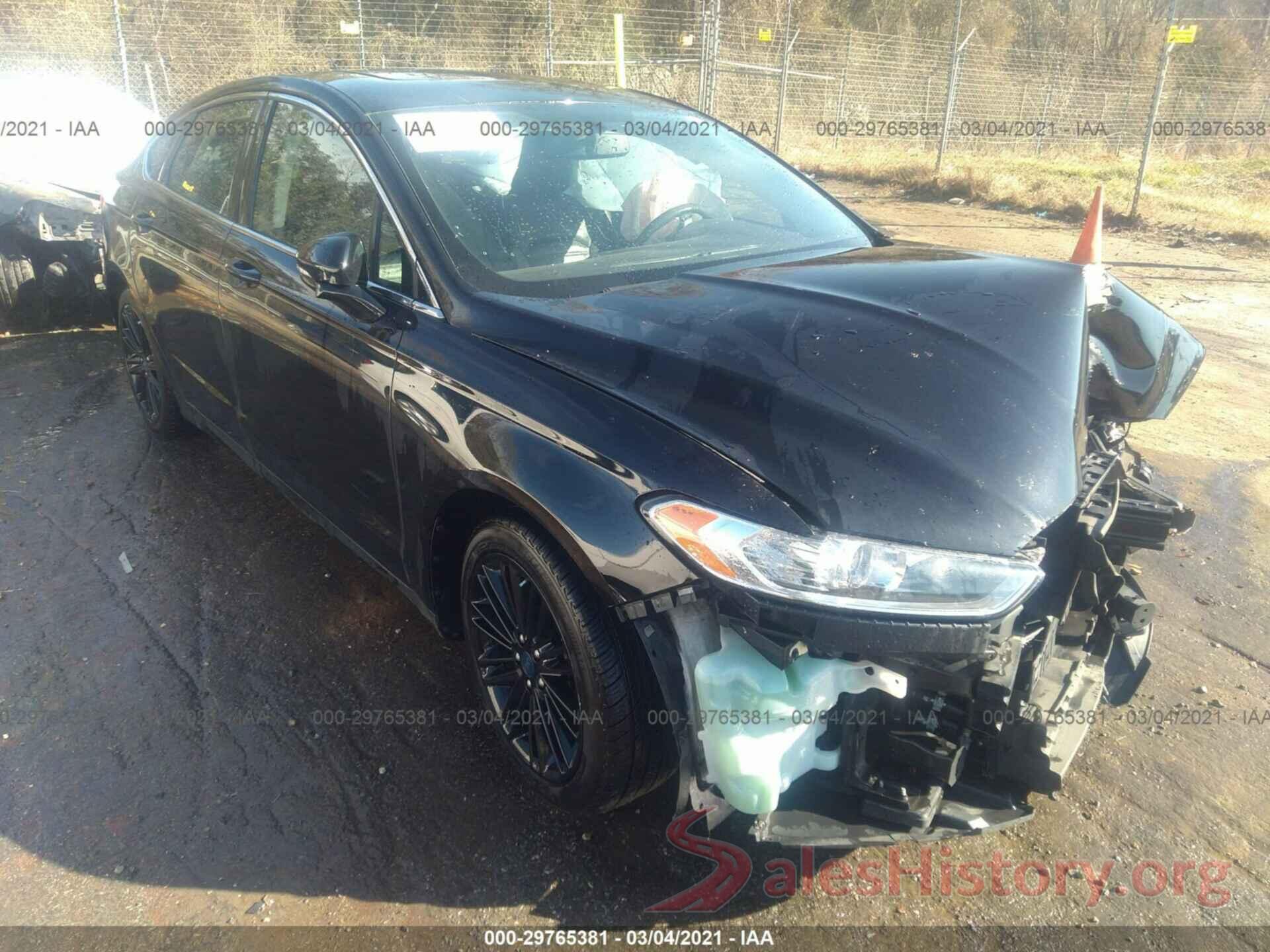 3FA6P0HD7GR109570 2016 FORD FUSION