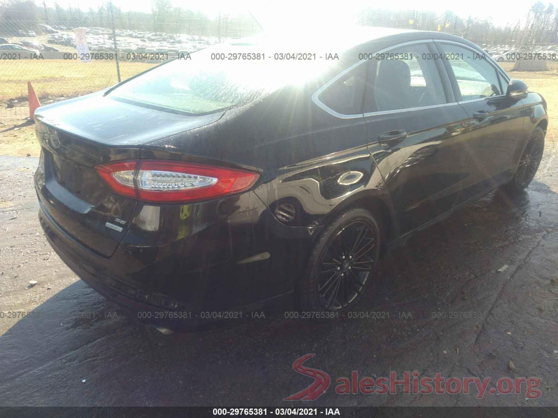 3FA6P0HD7GR109570 2016 FORD FUSION