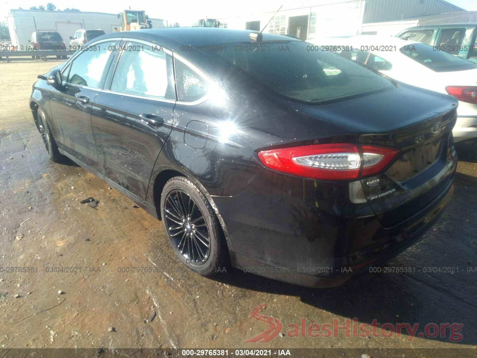 3FA6P0HD7GR109570 2016 FORD FUSION