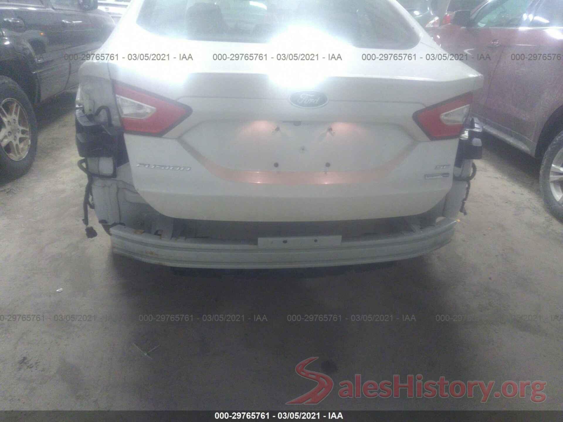 3FA6P0T9XGR336335 2016 FORD FUSION