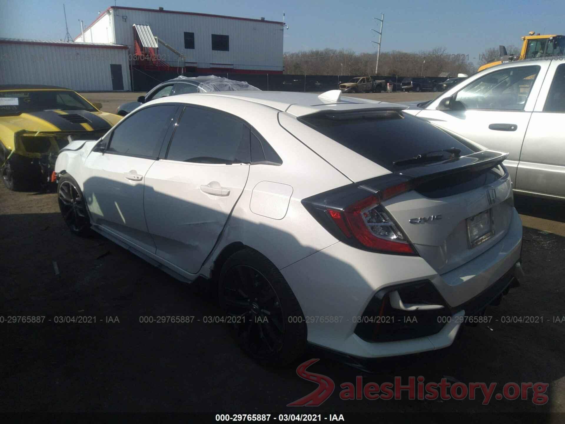 SHHFK7H44MU408074 2021 HONDA CIVIC HATCHBACK