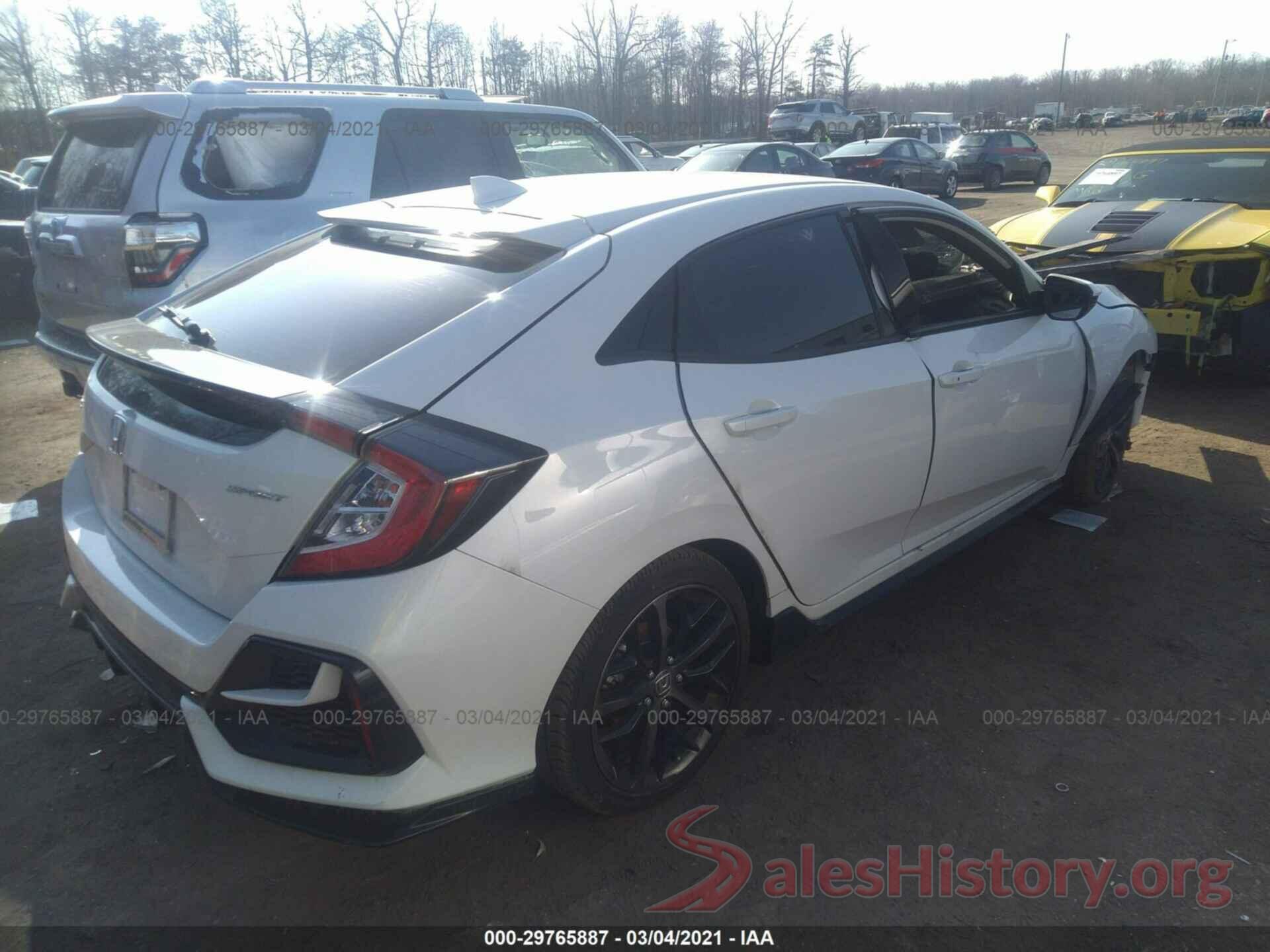 SHHFK7H44MU408074 2021 HONDA CIVIC HATCHBACK