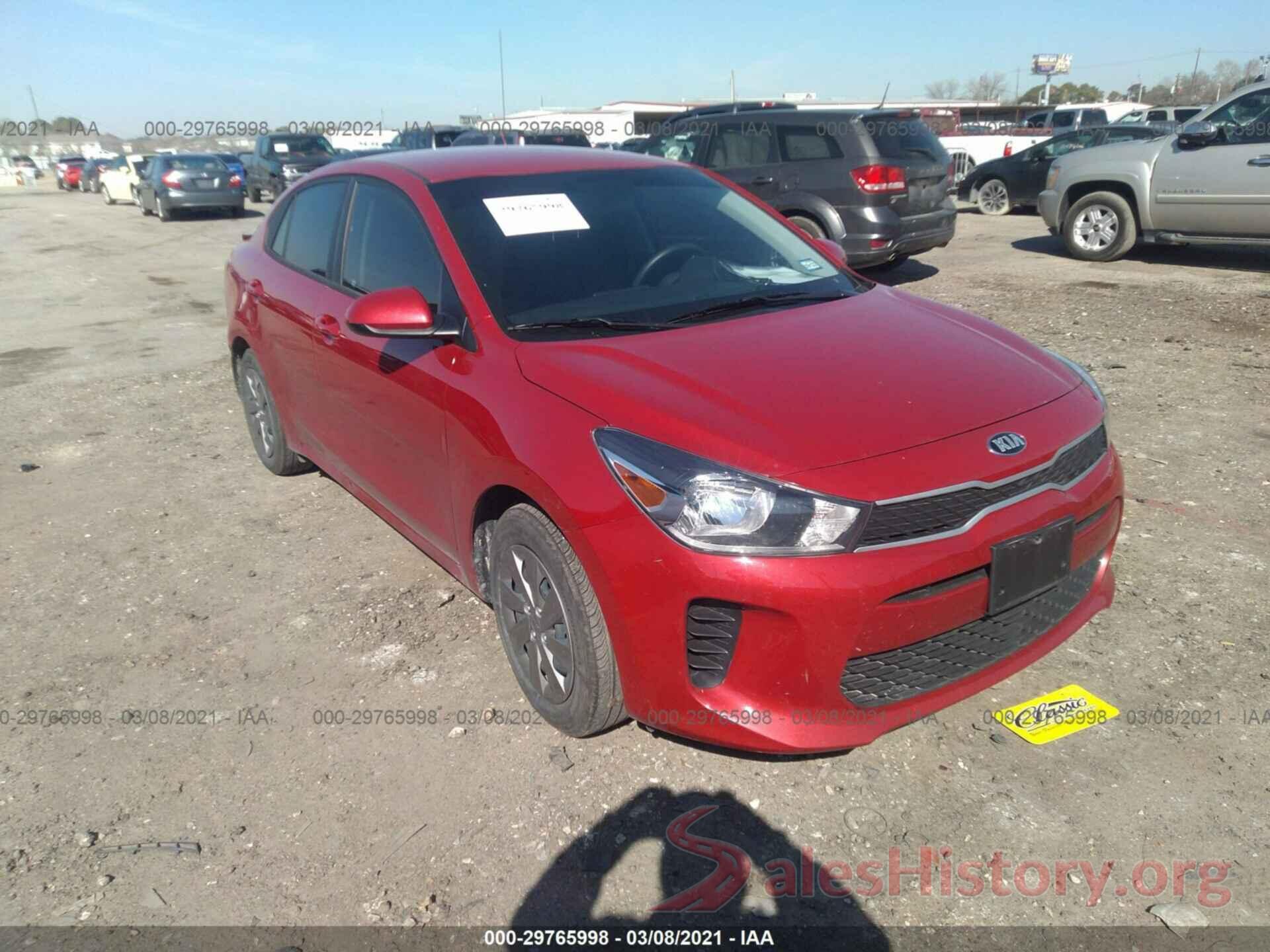 3KPA24AD8LE337714 2020 KIA RIO