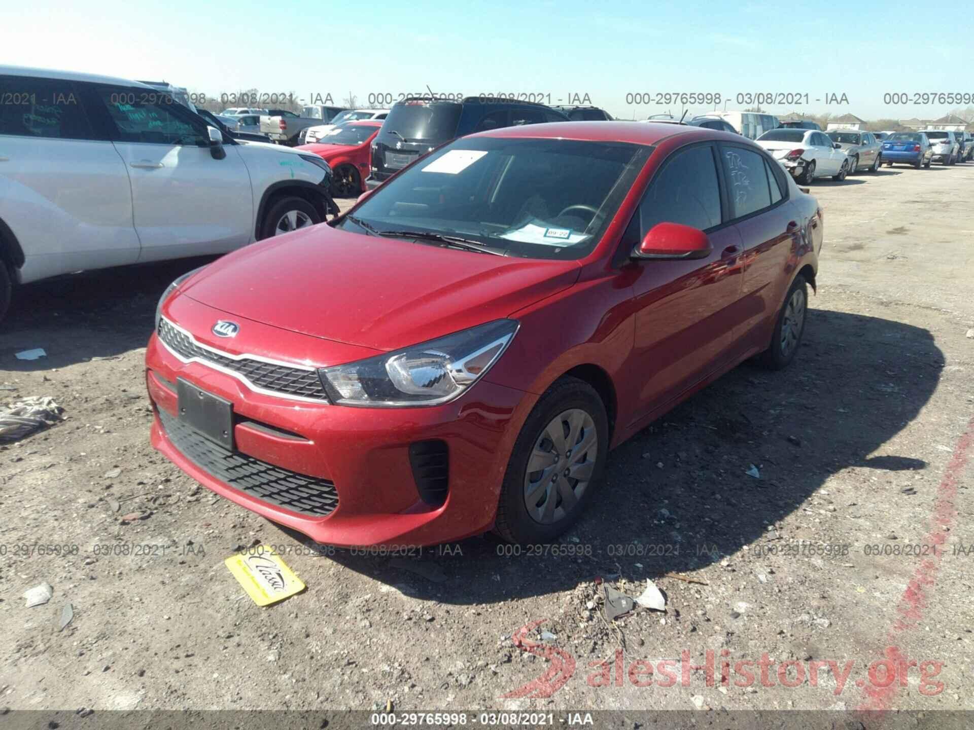 3KPA24AD8LE337714 2020 KIA RIO