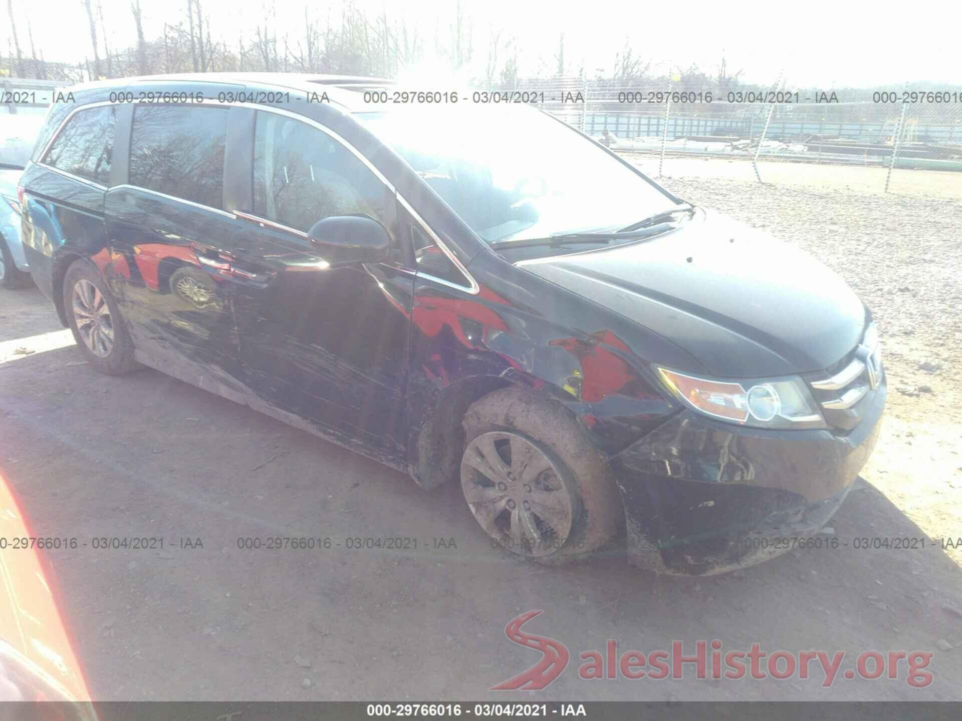 5FNRL5H6XGB146812 2016 HONDA ODYSSEY