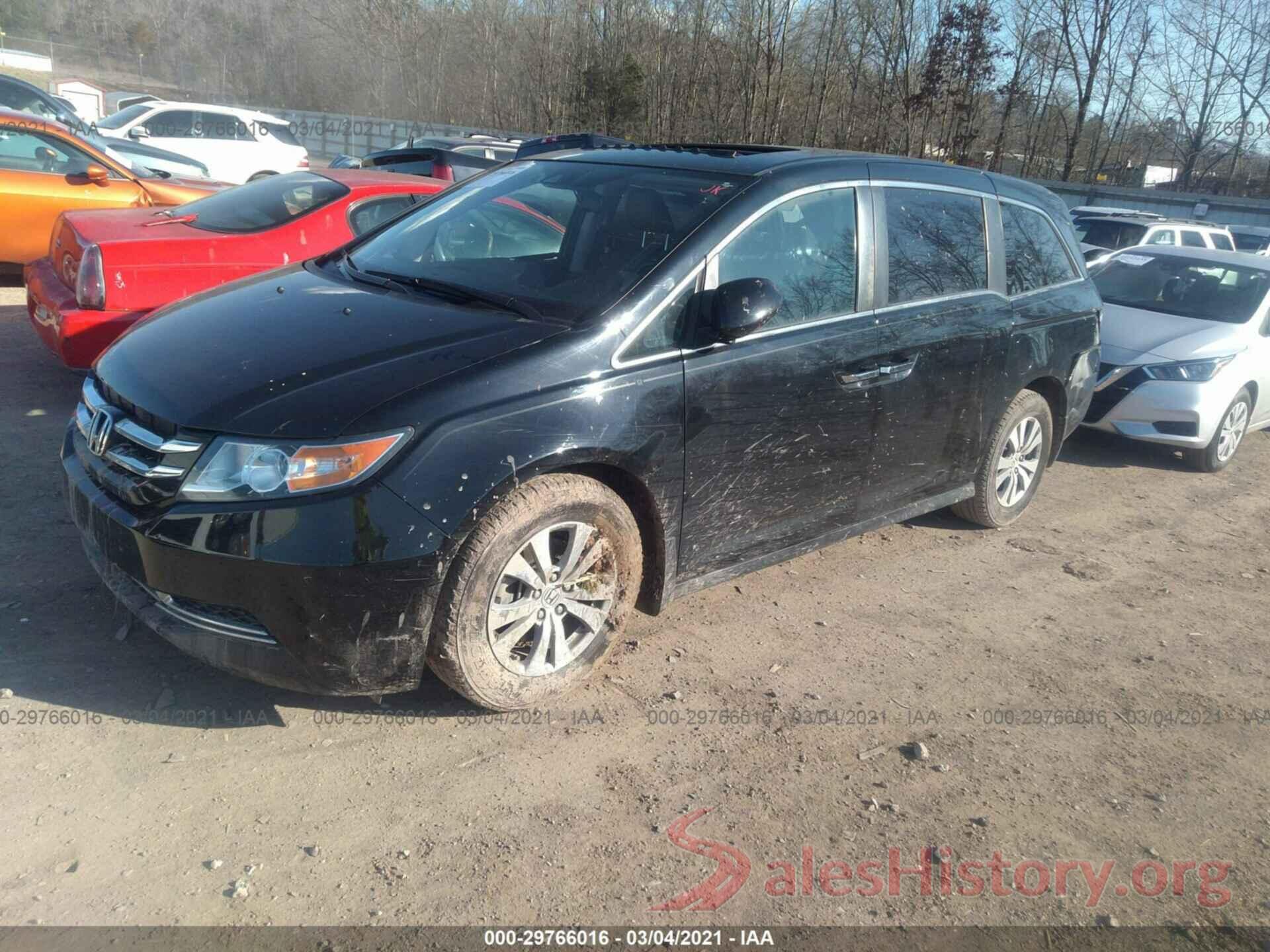 5FNRL5H6XGB146812 2016 HONDA ODYSSEY