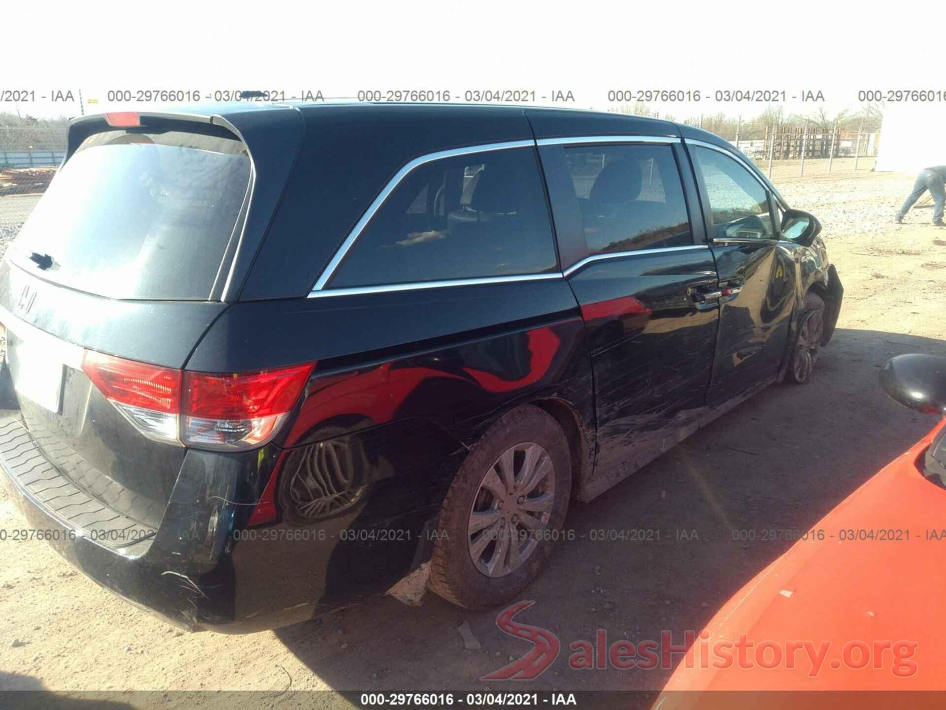 5FNRL5H6XGB146812 2016 HONDA ODYSSEY