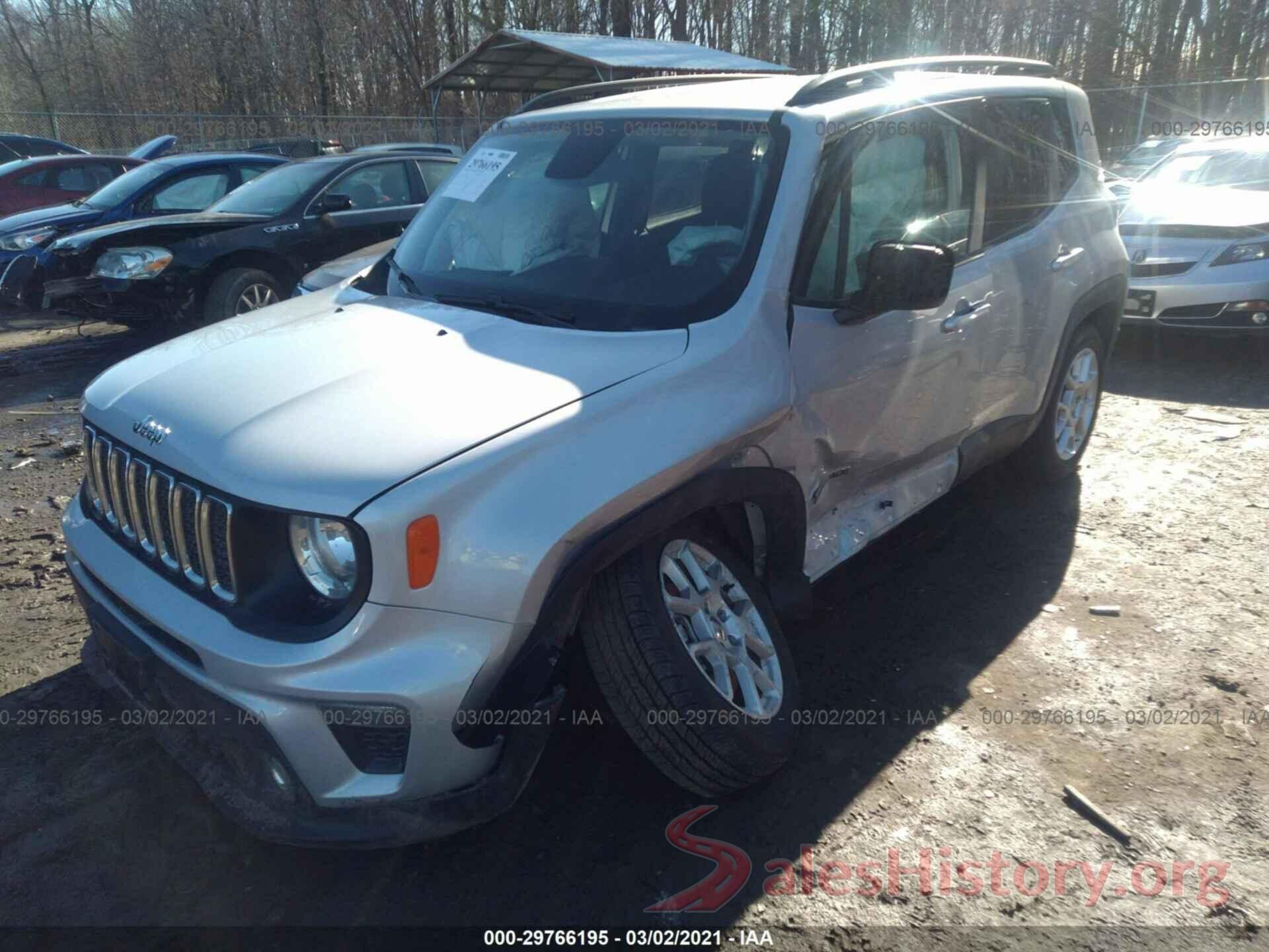 ZACNJABB2LPL27258 2020 JEEP RENEGADE