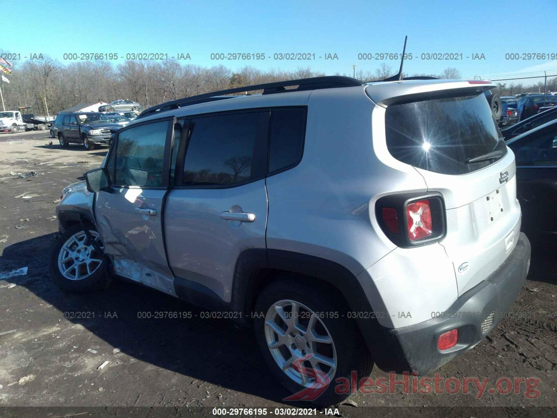 ZACNJABB2LPL27258 2020 JEEP RENEGADE