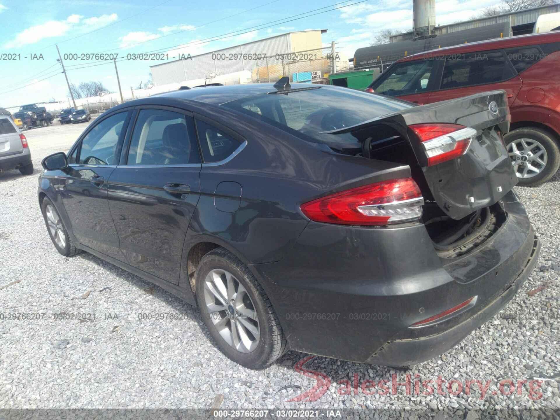 3FA6P0HD3LR160039 2020 FORD FUSION