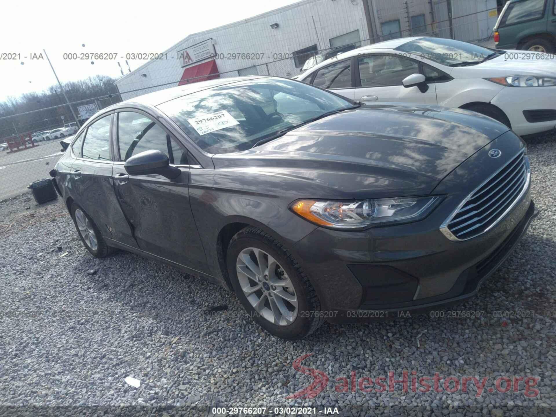 3FA6P0HD3LR160039 2020 FORD FUSION