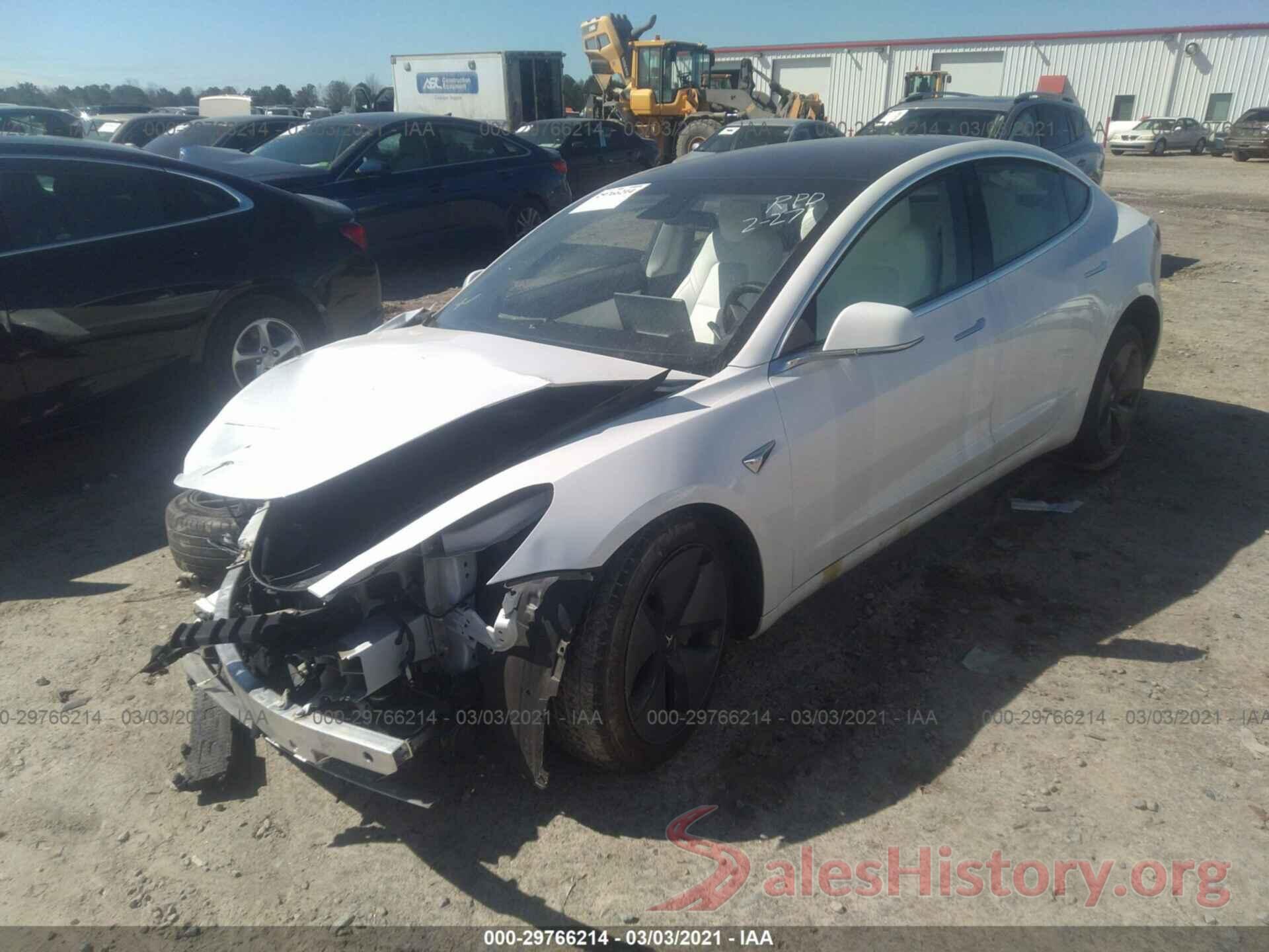 5YJ3E1EA5KF332543 2019 TESLA MODEL 3