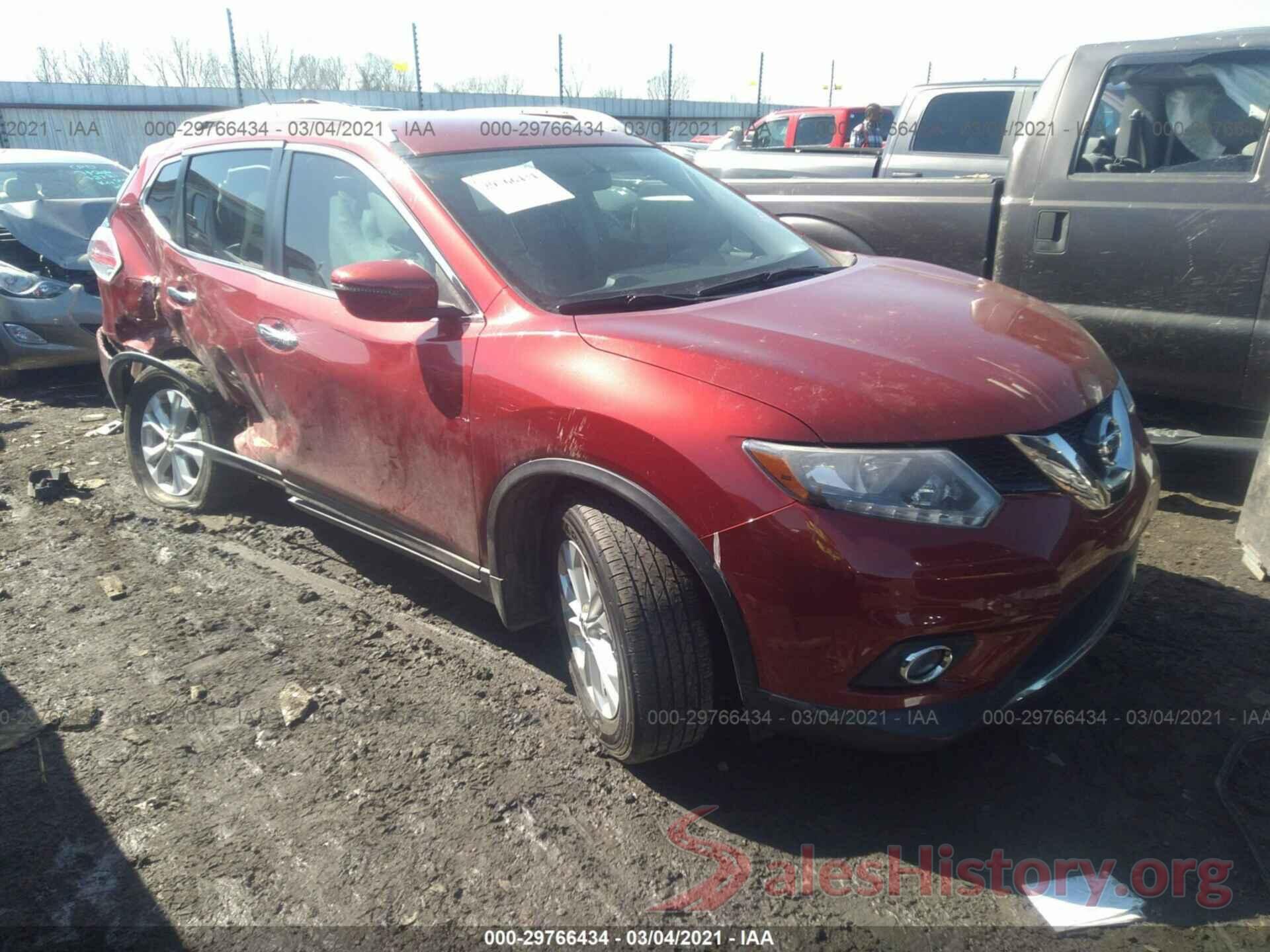 KNMAT2MTXGP612008 2016 NISSAN ROGUE