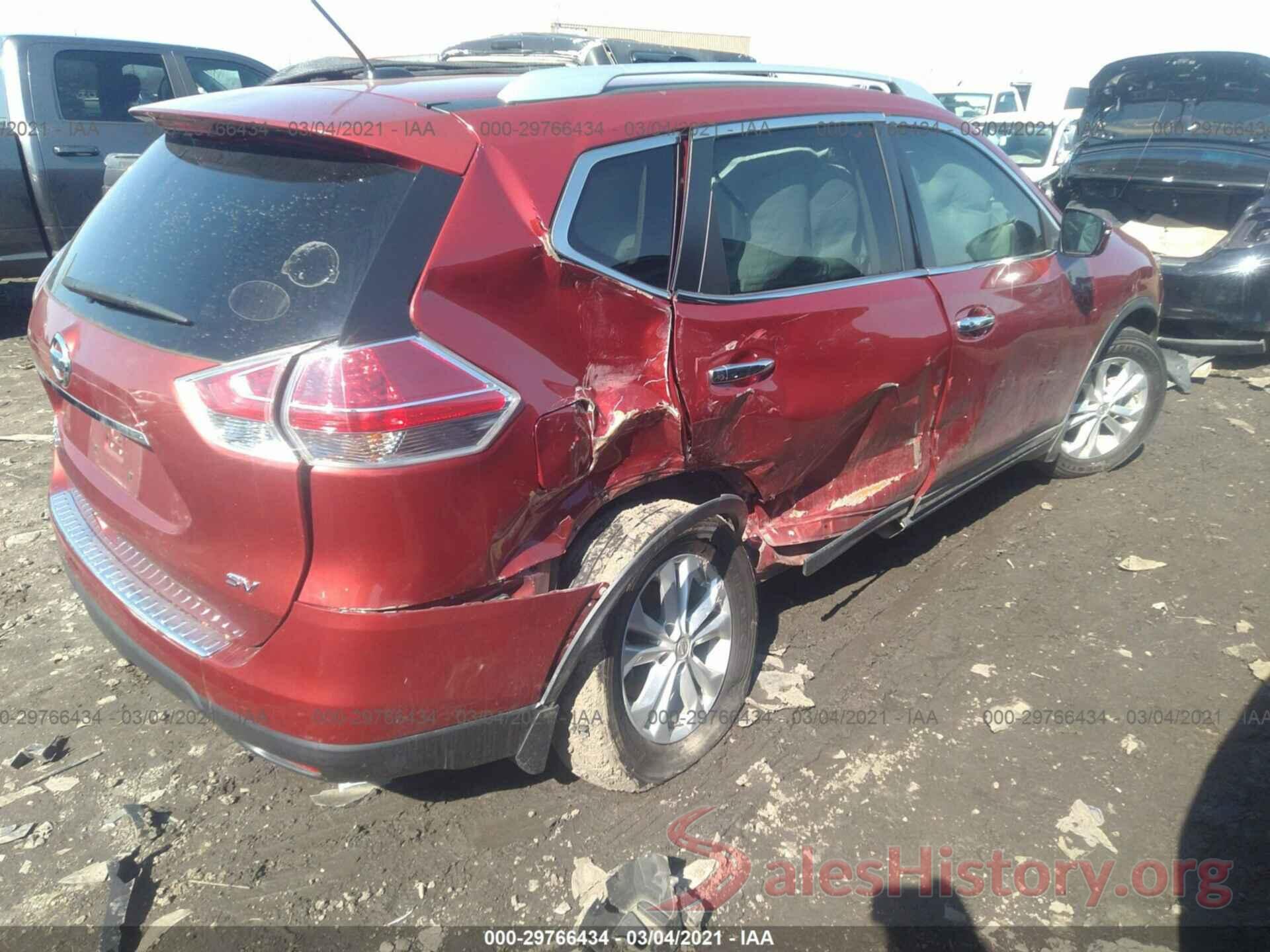 KNMAT2MTXGP612008 2016 NISSAN ROGUE