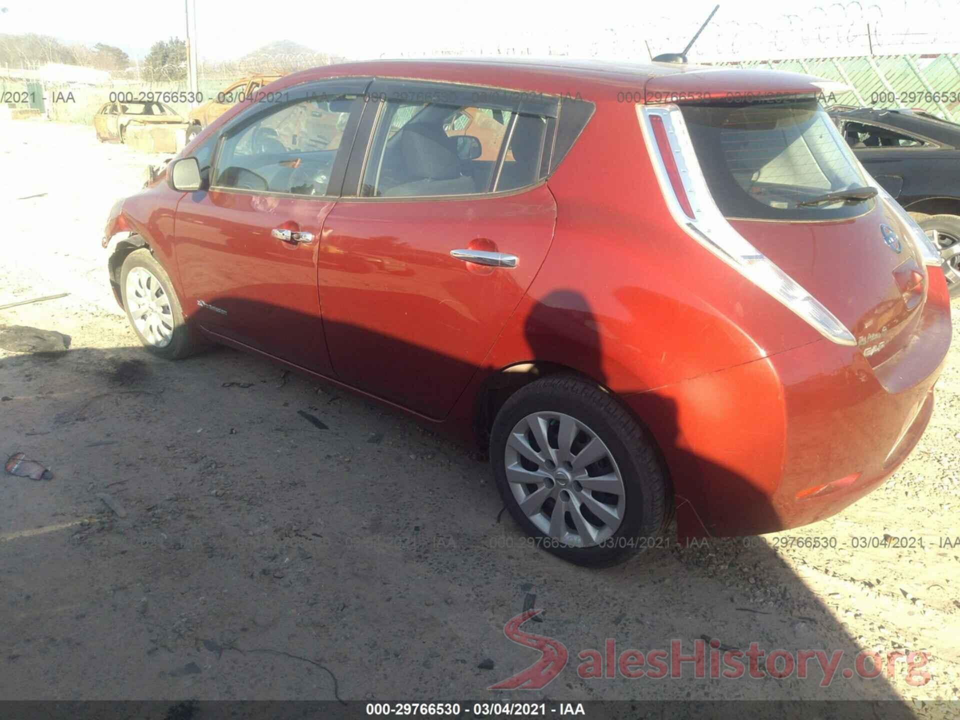 1N4AZ0CP3FC316007 2015 NISSAN LEAF