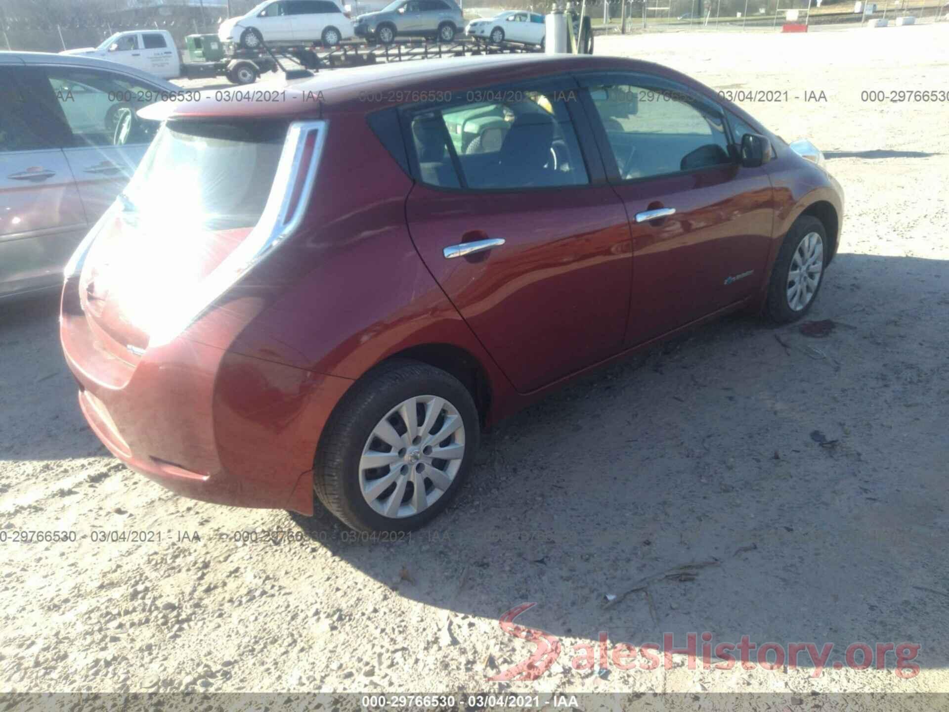 1N4AZ0CP3FC316007 2015 NISSAN LEAF