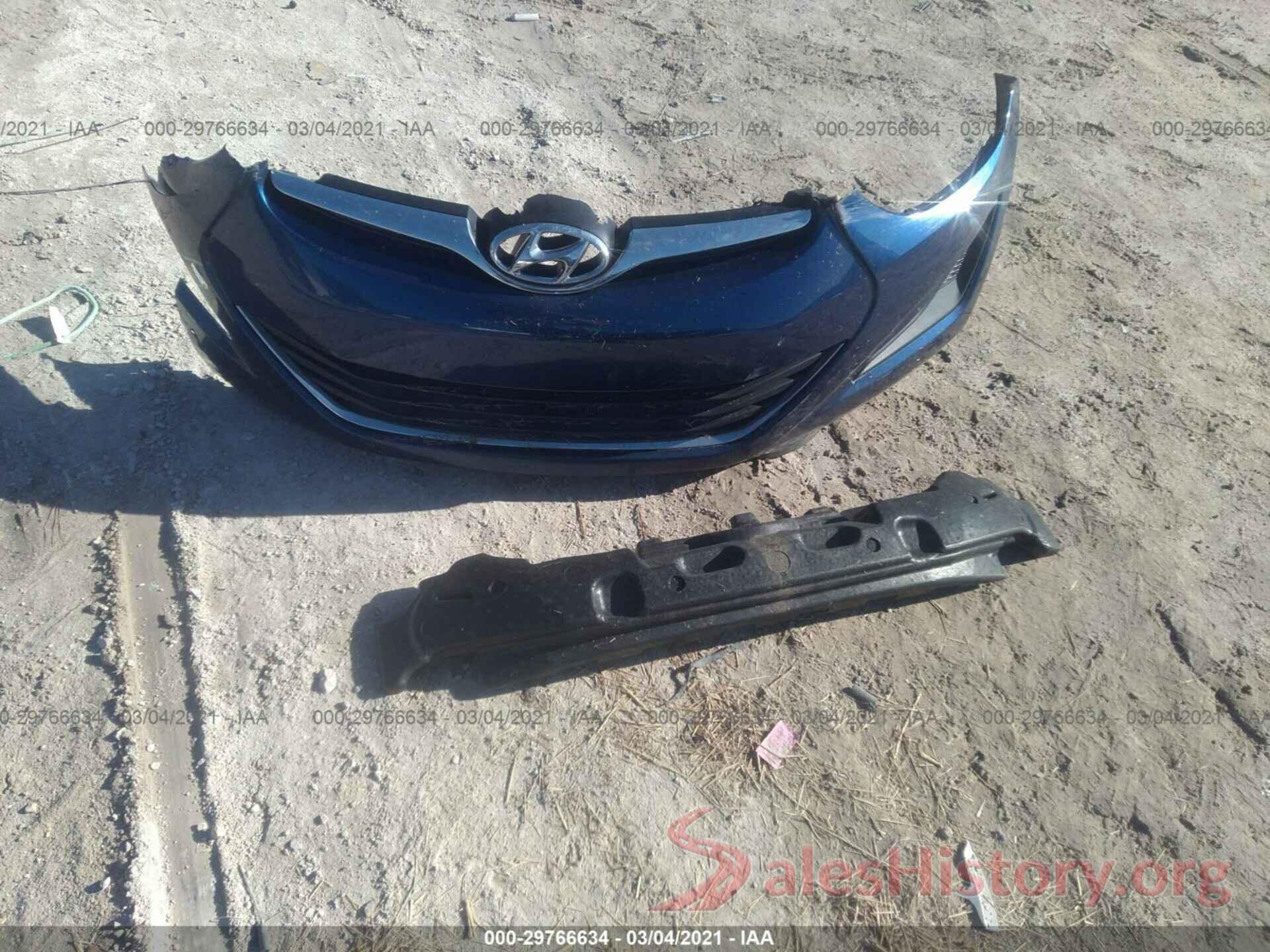 5NPDH4AE4GH785258 2016 HYUNDAI ELANTRA