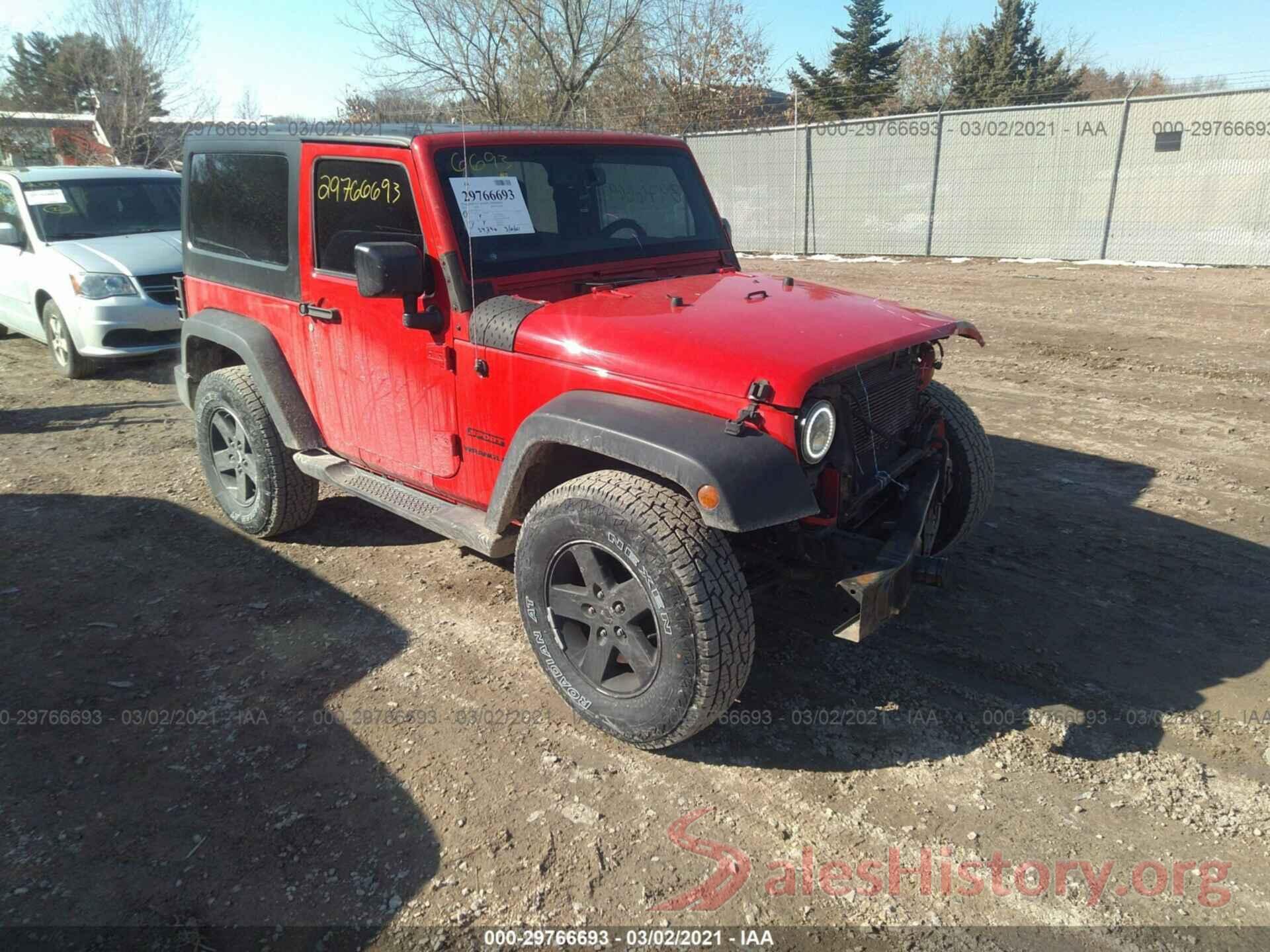 1C4AJWAG6GL161736 2016 JEEP WRANGLER