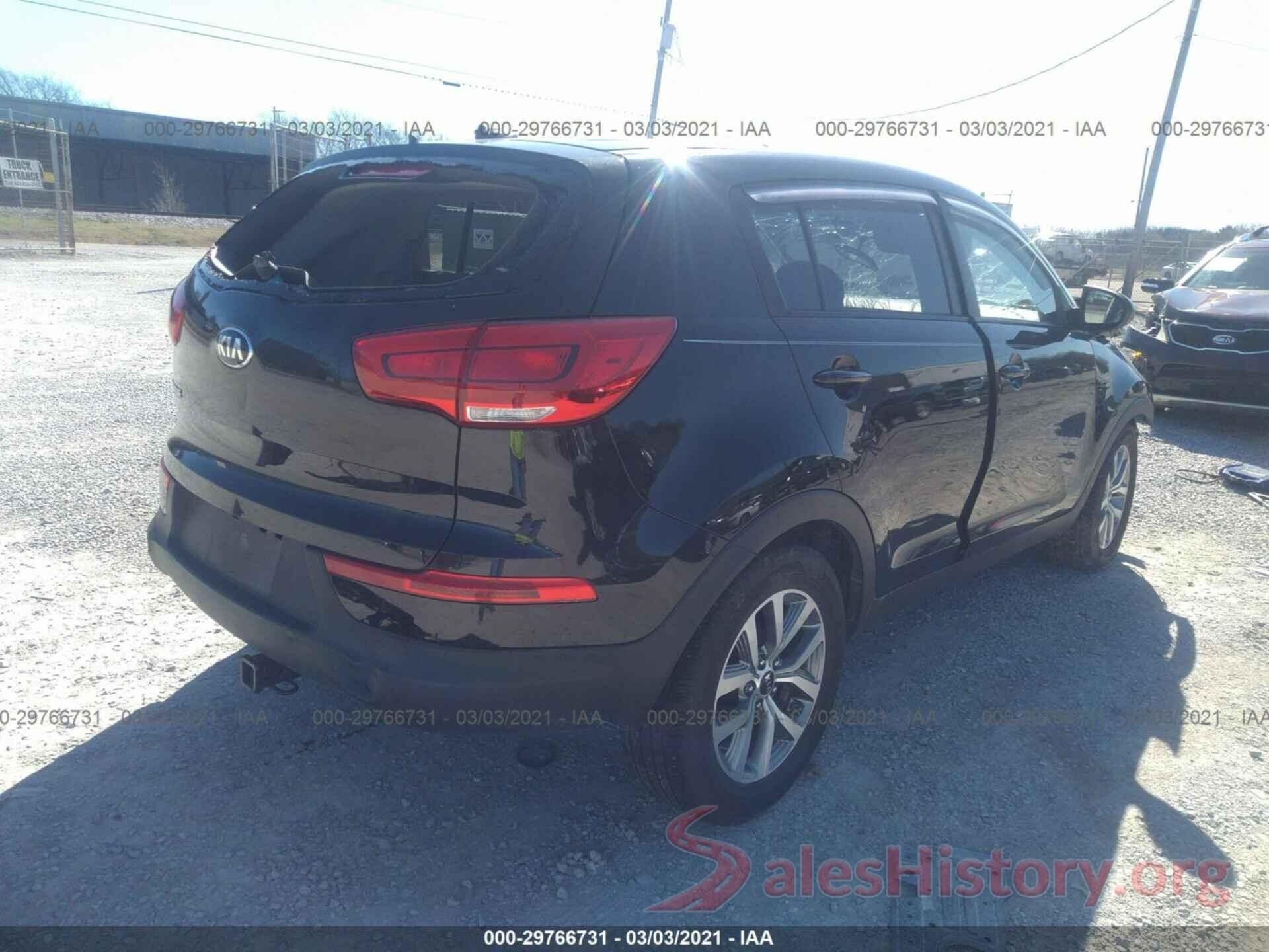 KNDPB3ACXG7872688 2016 KIA SPORTAGE