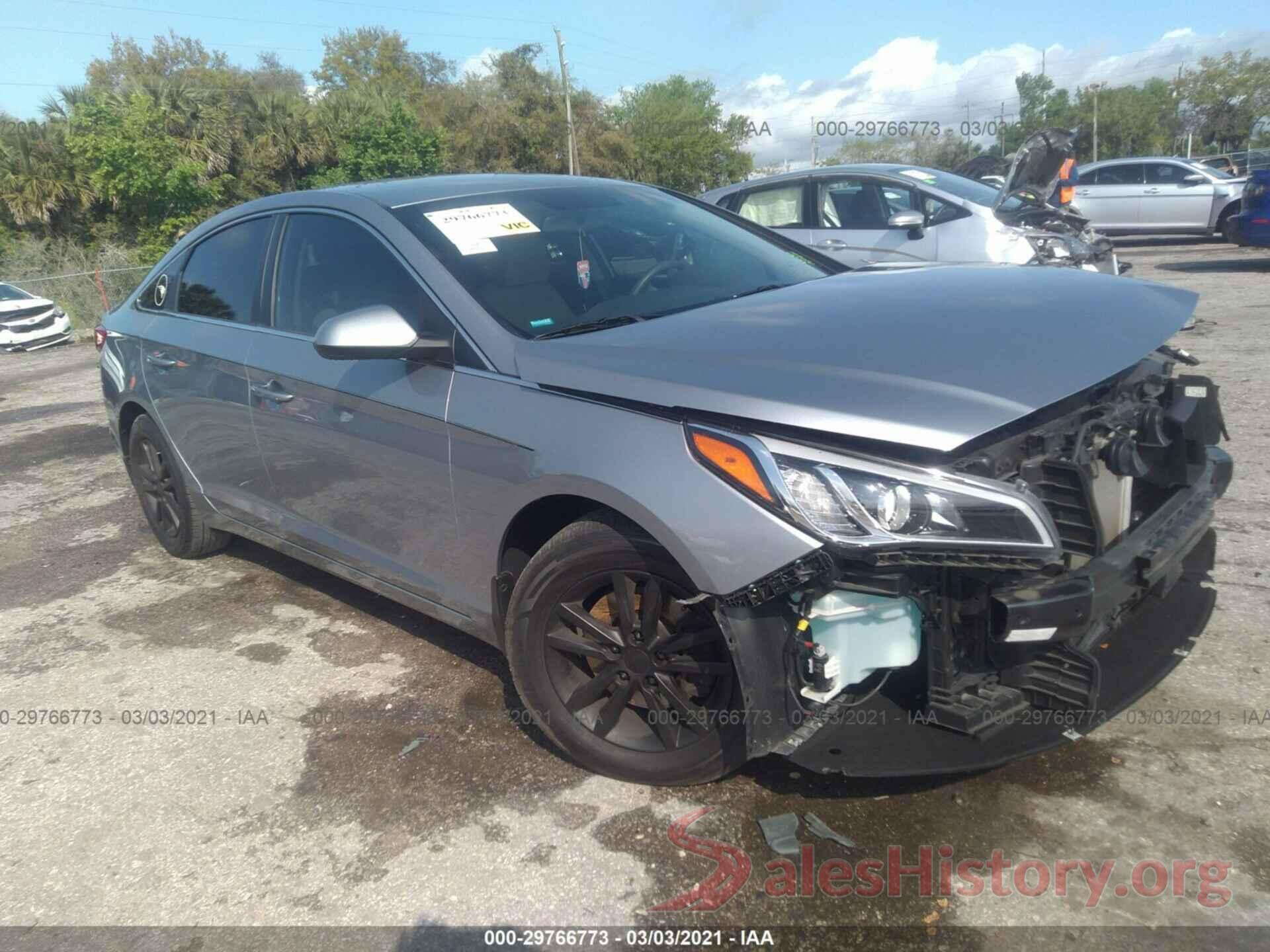 5NPE24AAXHH529341 2017 HYUNDAI SONATA