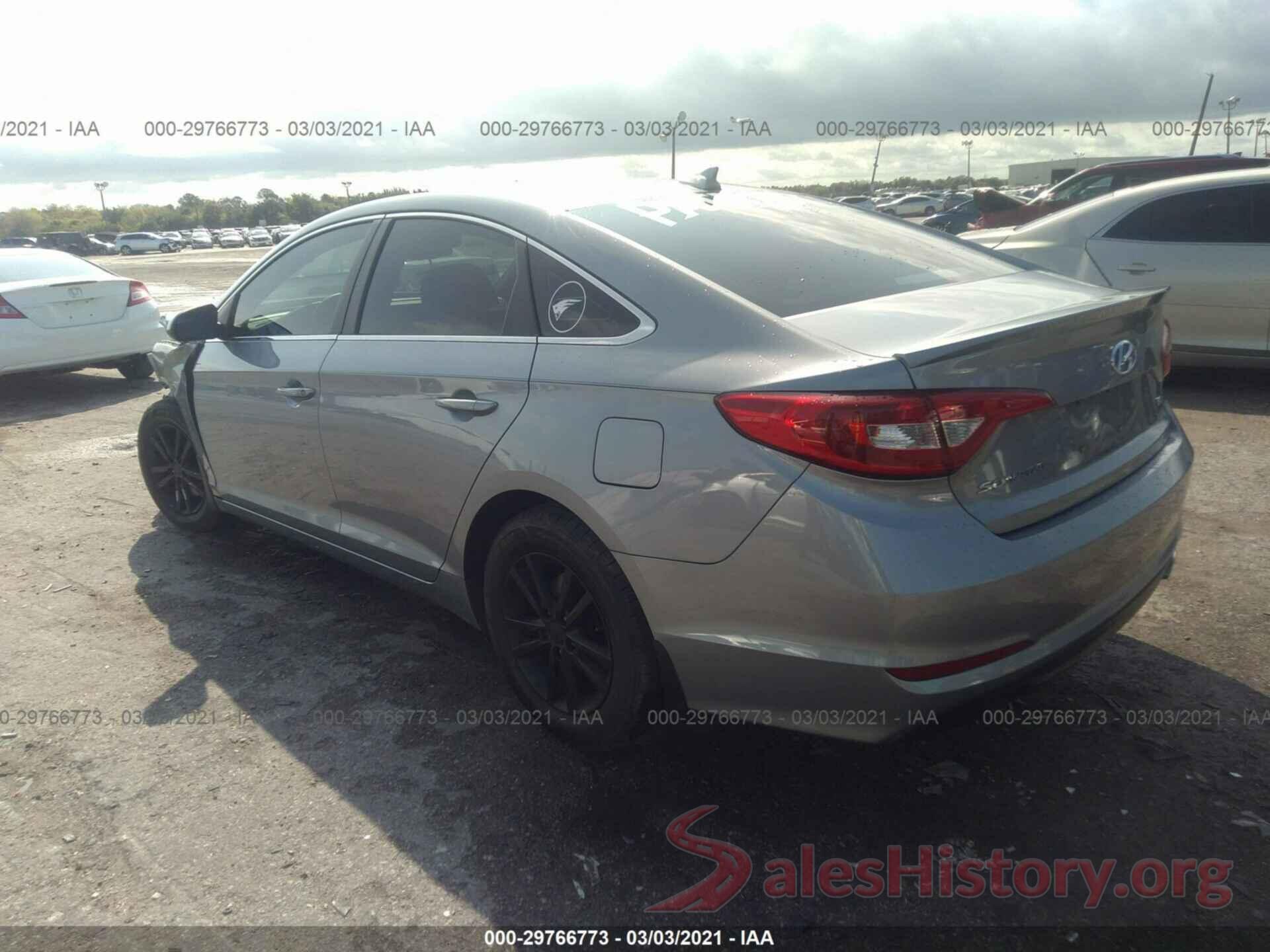 5NPE24AAXHH529341 2017 HYUNDAI SONATA