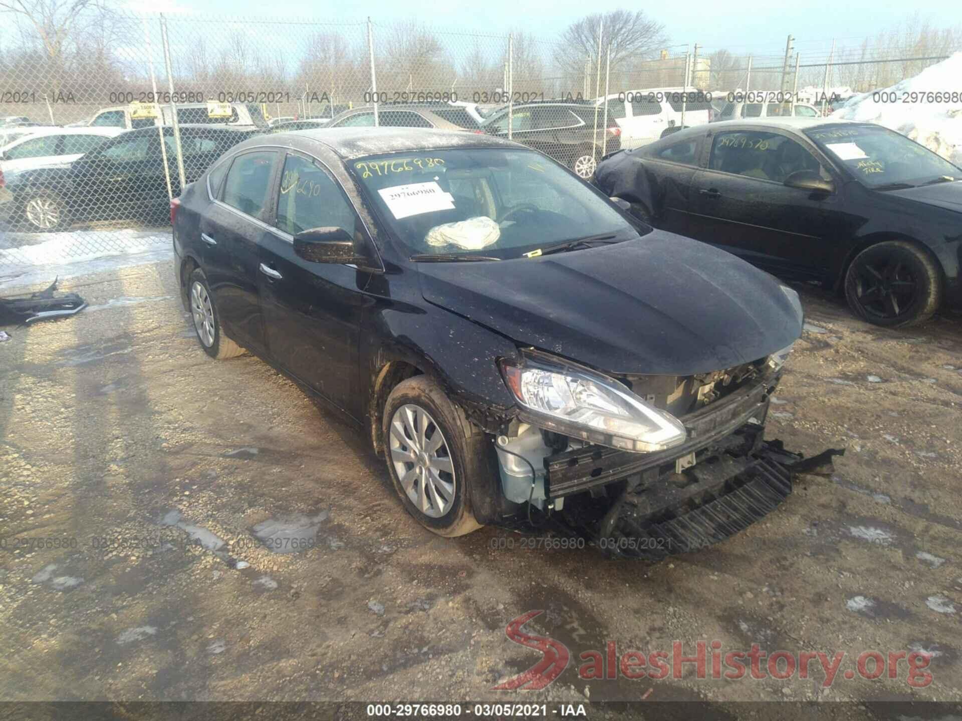 3N1AB7AP5HL719233 2017 NISSAN SENTRA