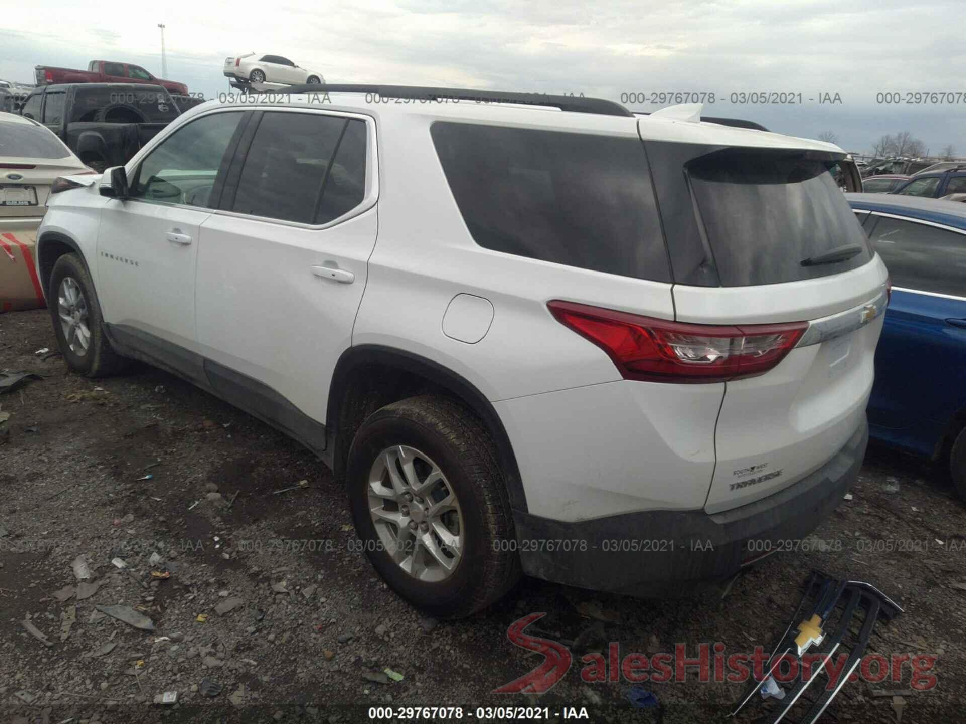 1GNERGKW0LJ316994 2020 CHEVROLET TRAVERSE