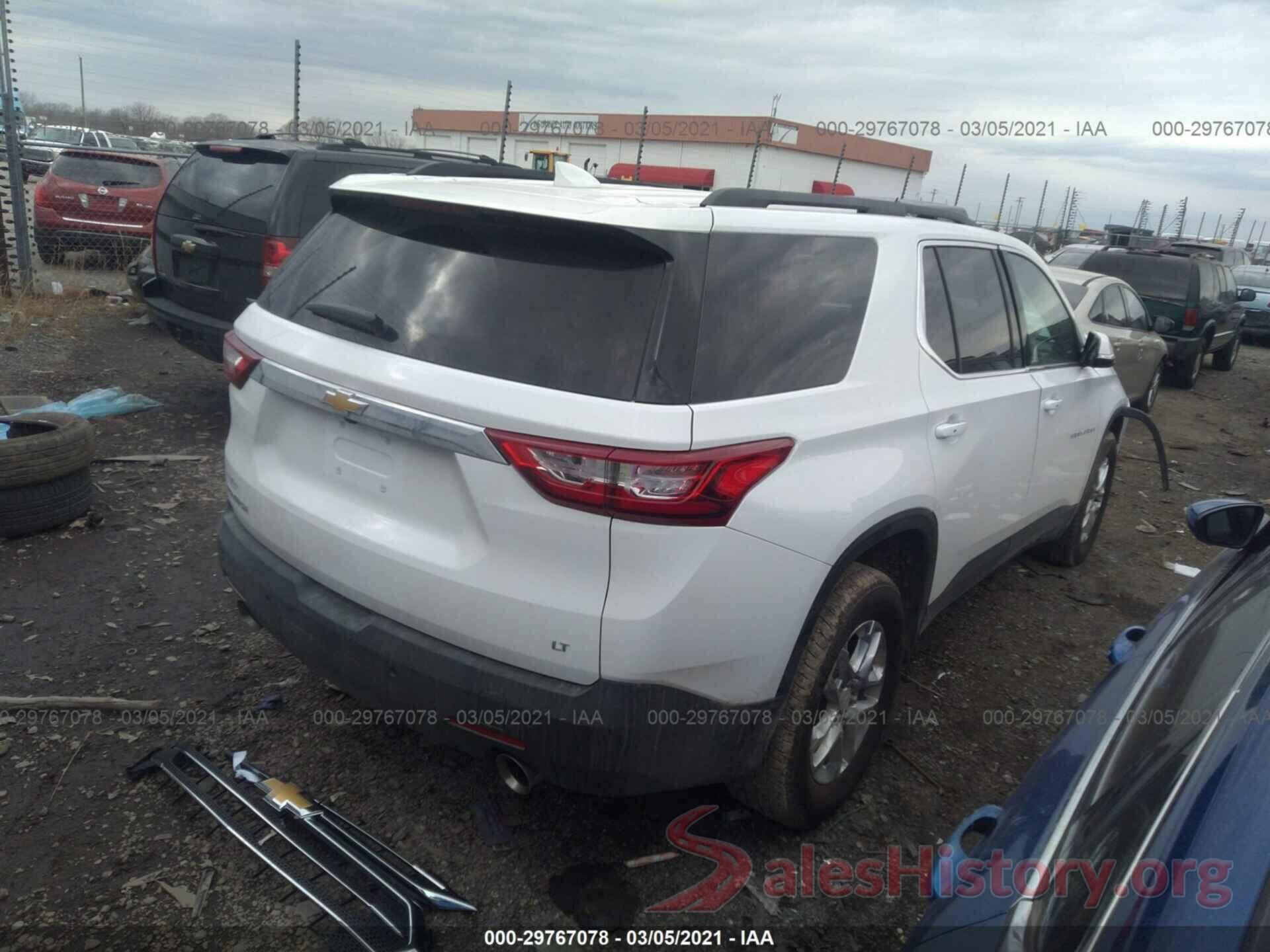 1GNERGKW0LJ316994 2020 CHEVROLET TRAVERSE