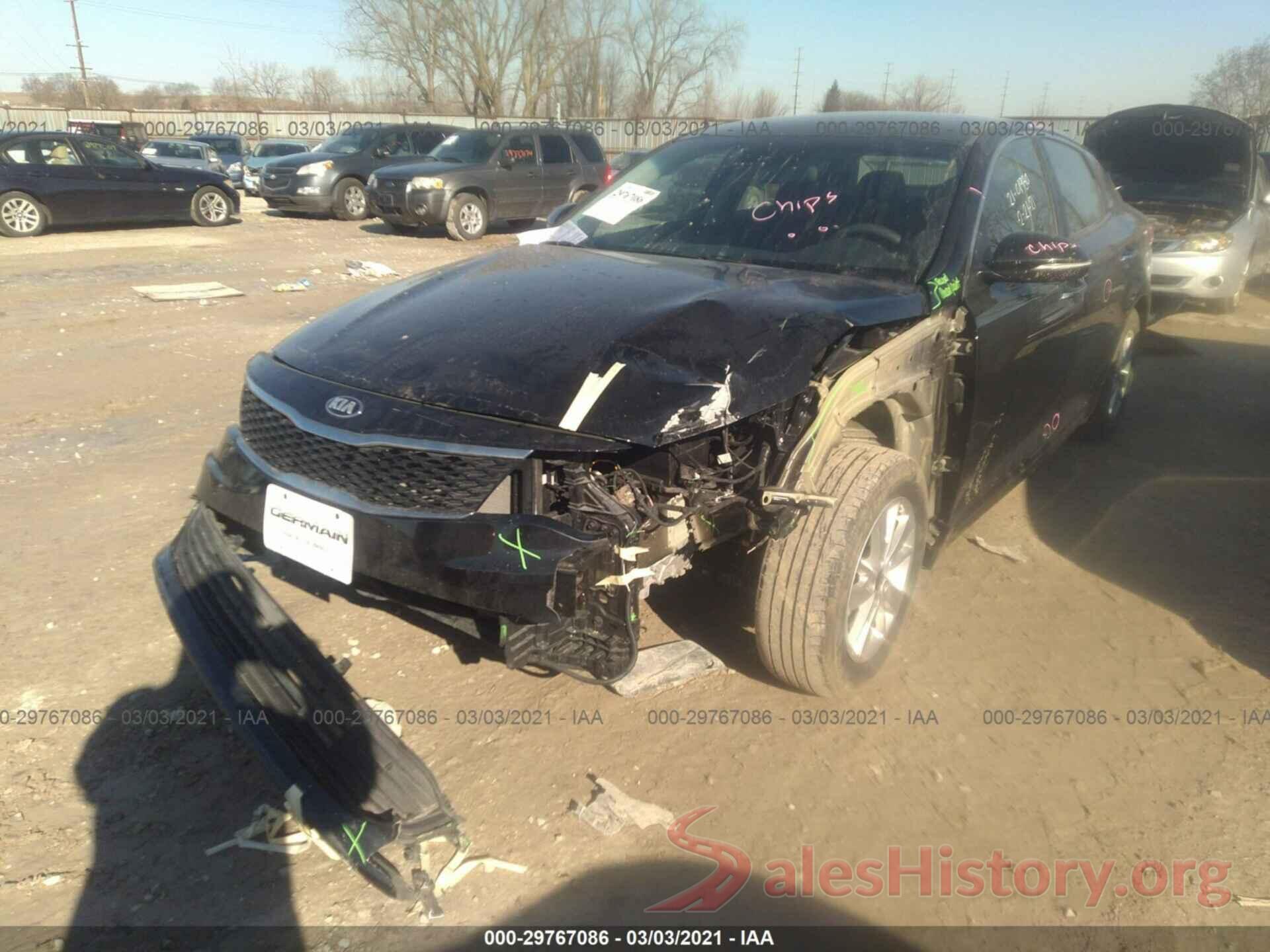 KNAGT4L32H5131624 2017 KIA OPTIMA