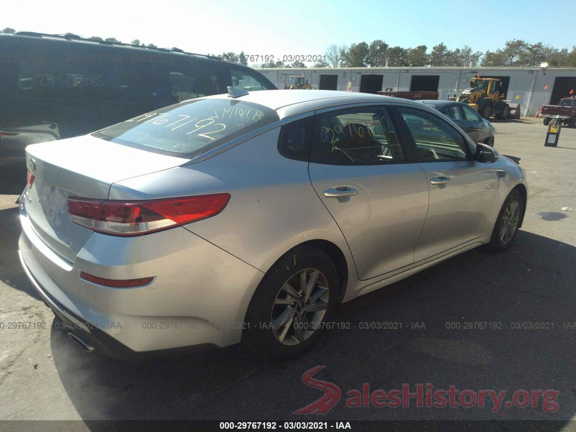 5XXGT4L30KG290227 2019 KIA OPTIMA