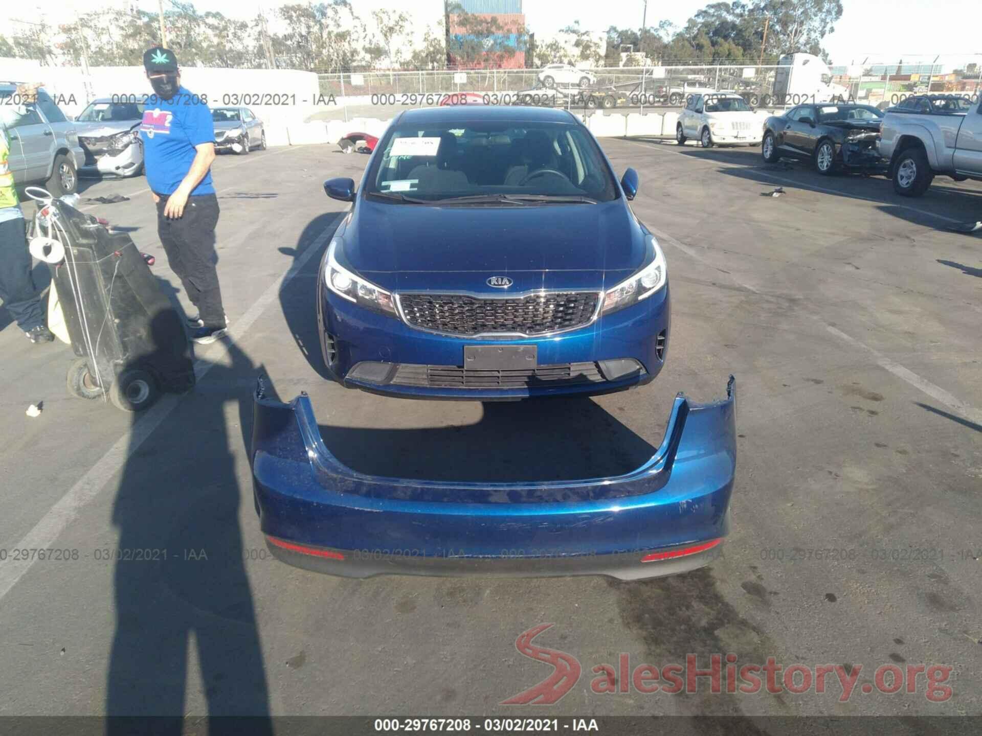 3KPFK4A70HE079289 2017 KIA FORTE